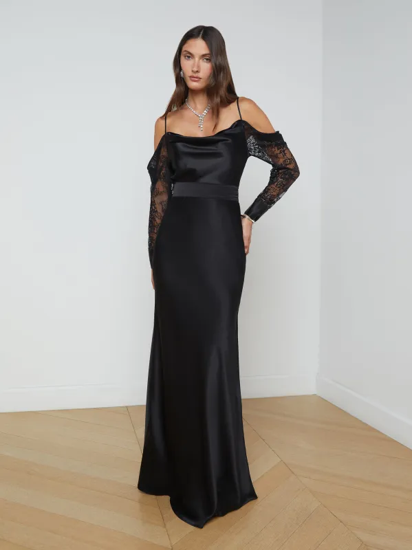 Ryker Silk Maxi Skirt sold by L'AGENCE