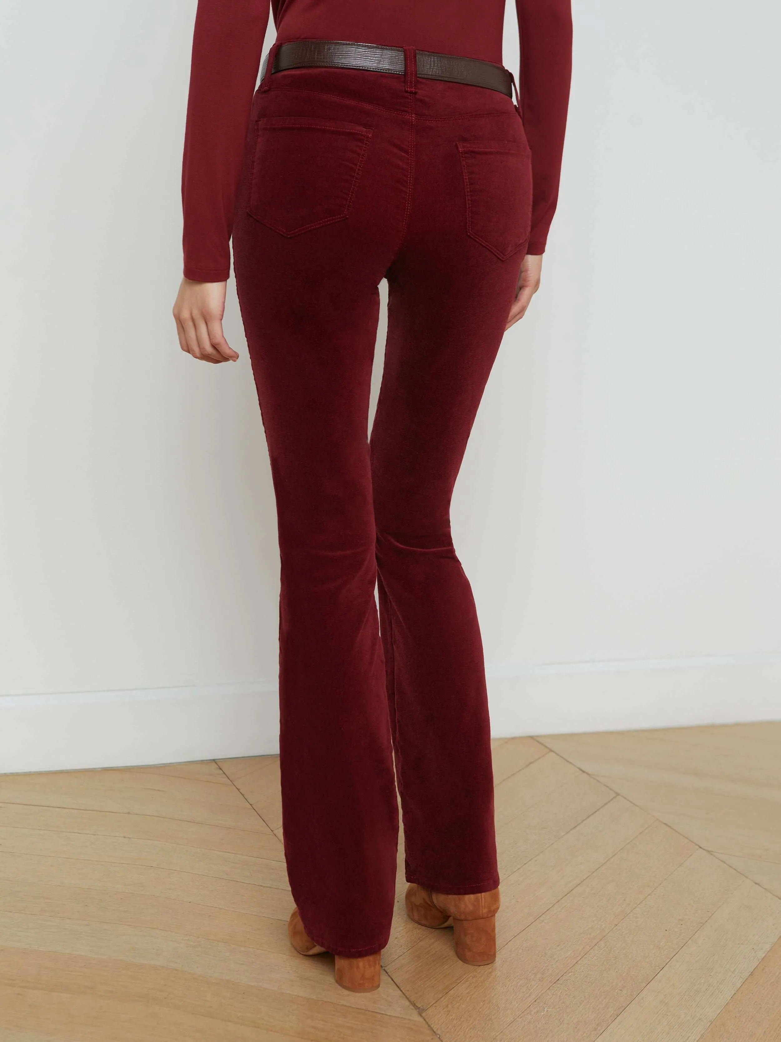 Stevie Velvet Jean sold by L'AGENCE product image thumbnail 4