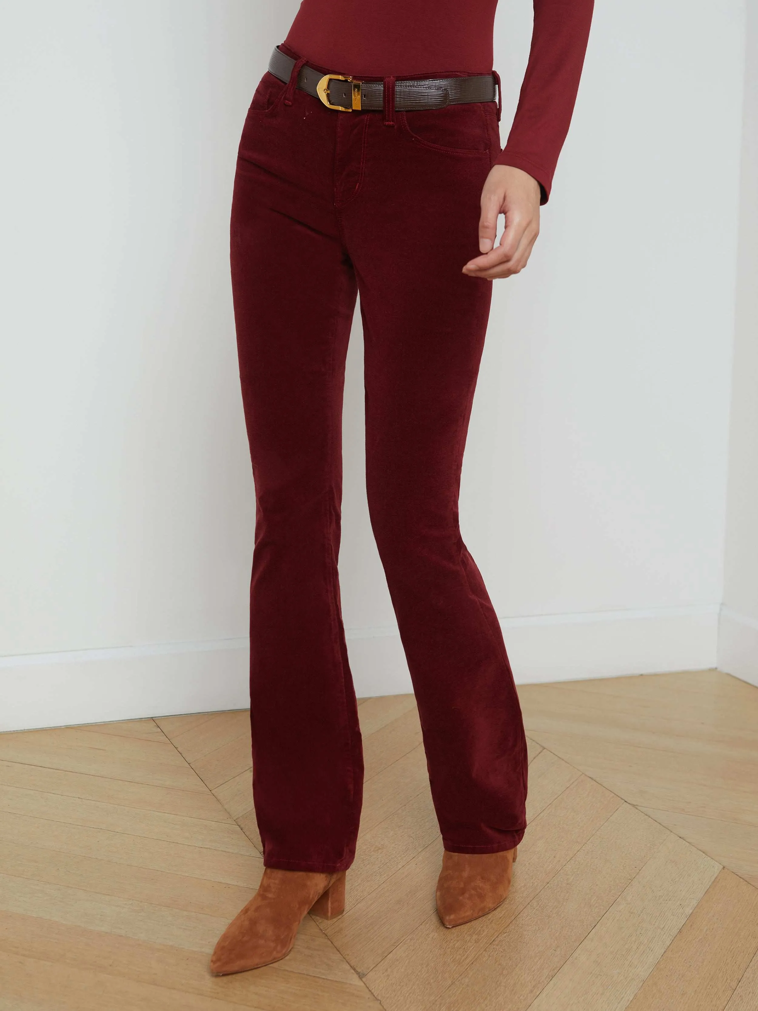 Stevie Velvet Jean sold by L'AGENCE product image thumbnail 3