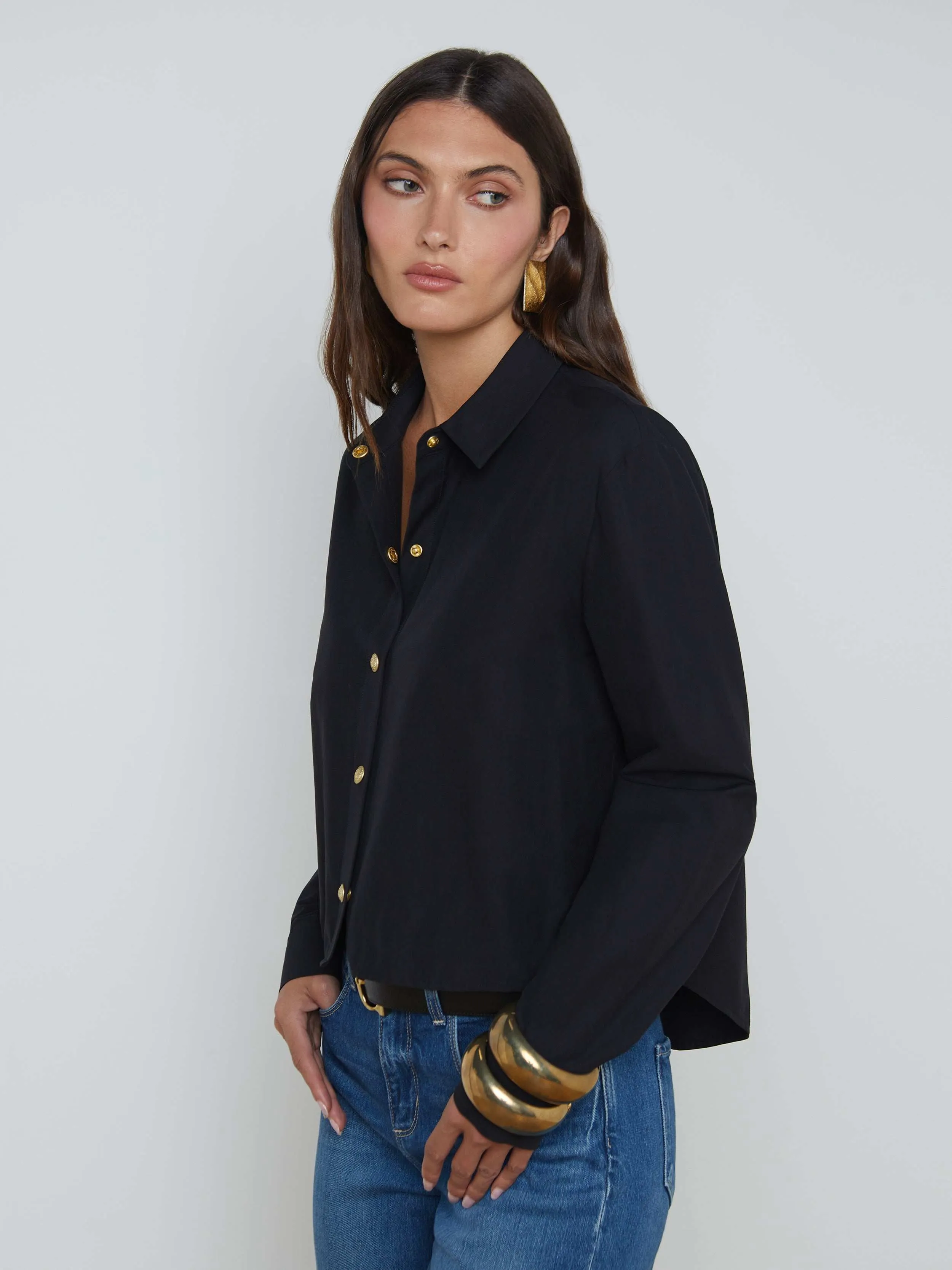 Cosette Shirt sold by L'AGENCE product image thumbnail 4