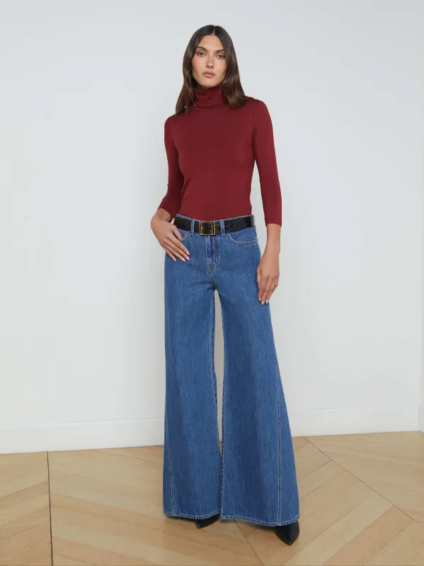 Beau Wide-Leg Jean sold by L'AGENCE