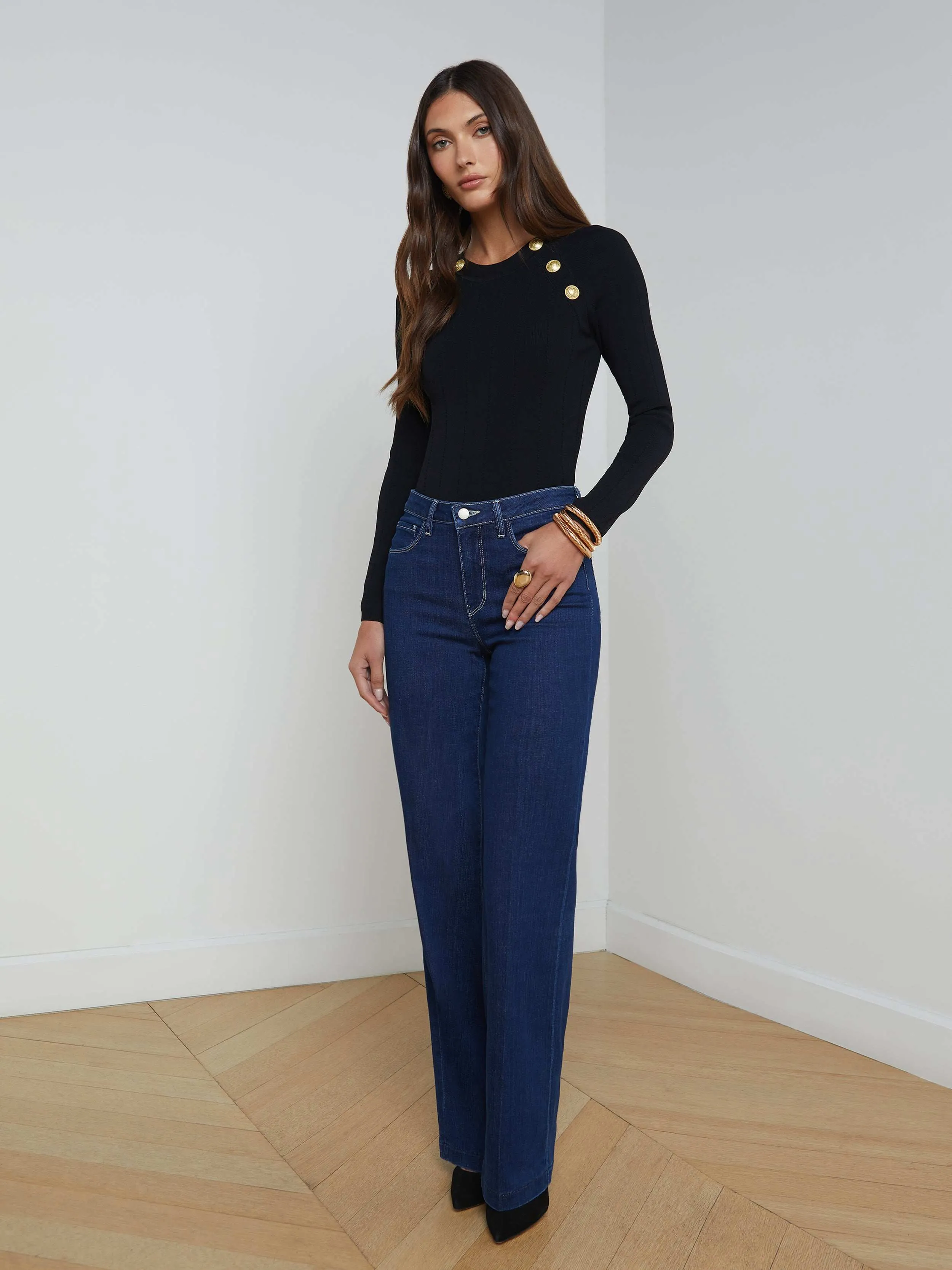 Gretchen Pullover sold by L'AGENCE product image thumbnail 2