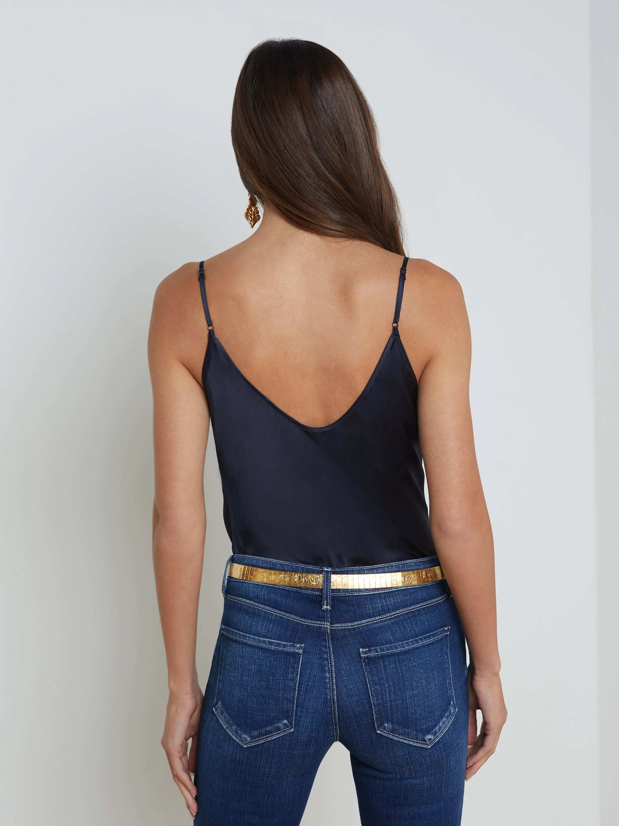 Lexi Silk Camisole sold by L'AGENCE product image thumbnail 4