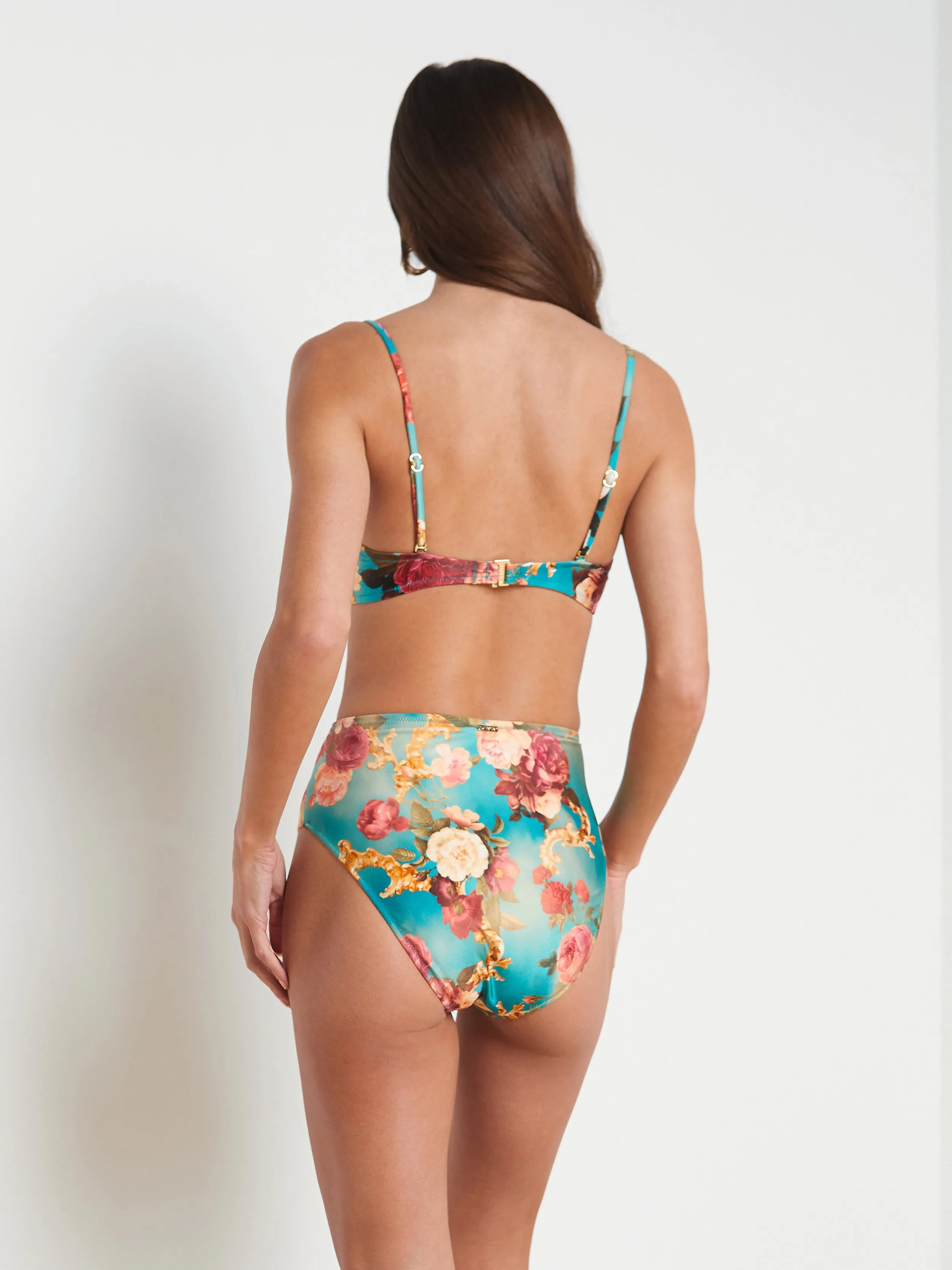 Vanessa High-Waisted Bikini Bottom sold by L'AGENCE product image thumbnail 4