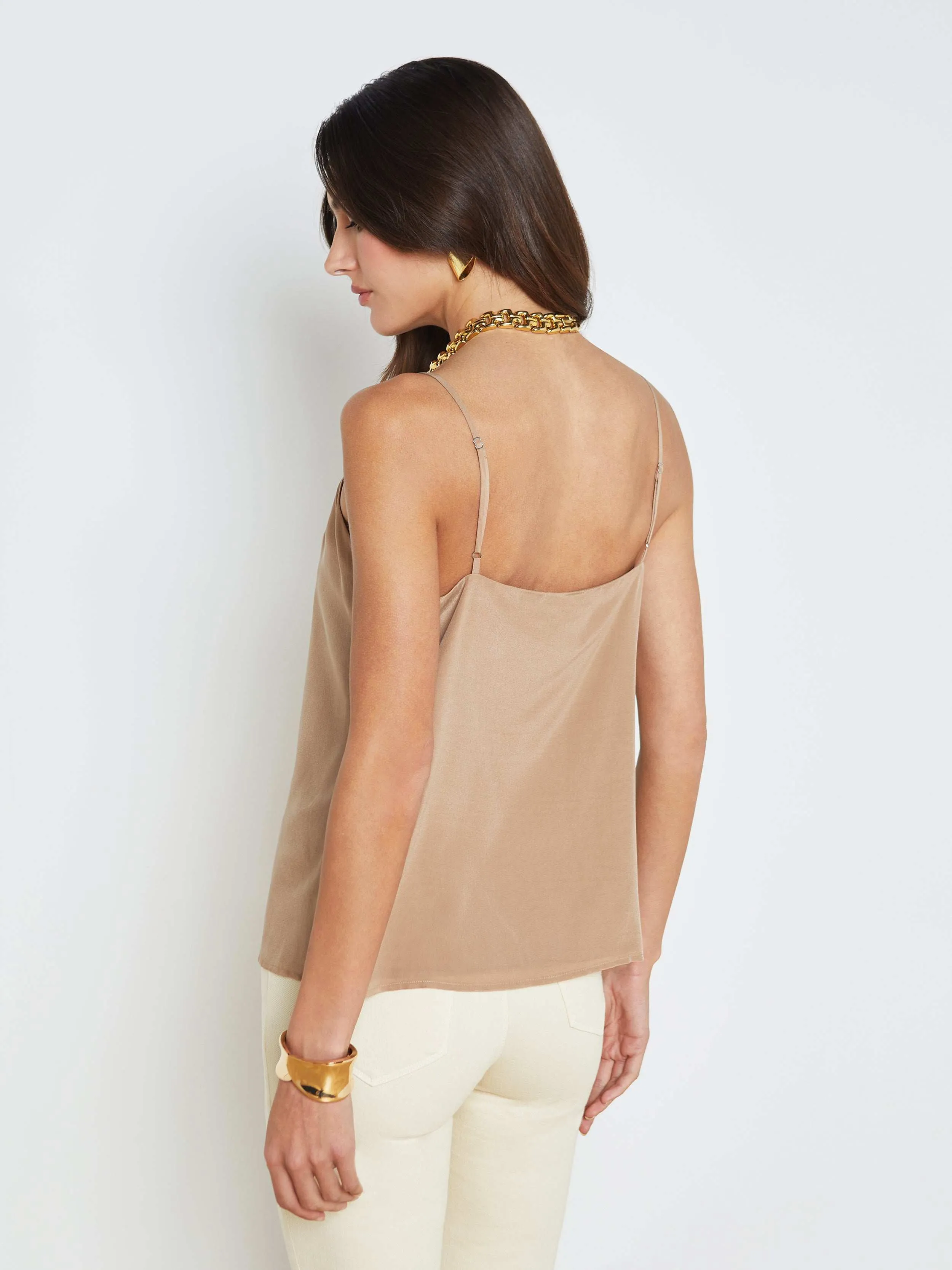 Jane Silk Camisole sold by L'AGENCE product image thumbnail 4