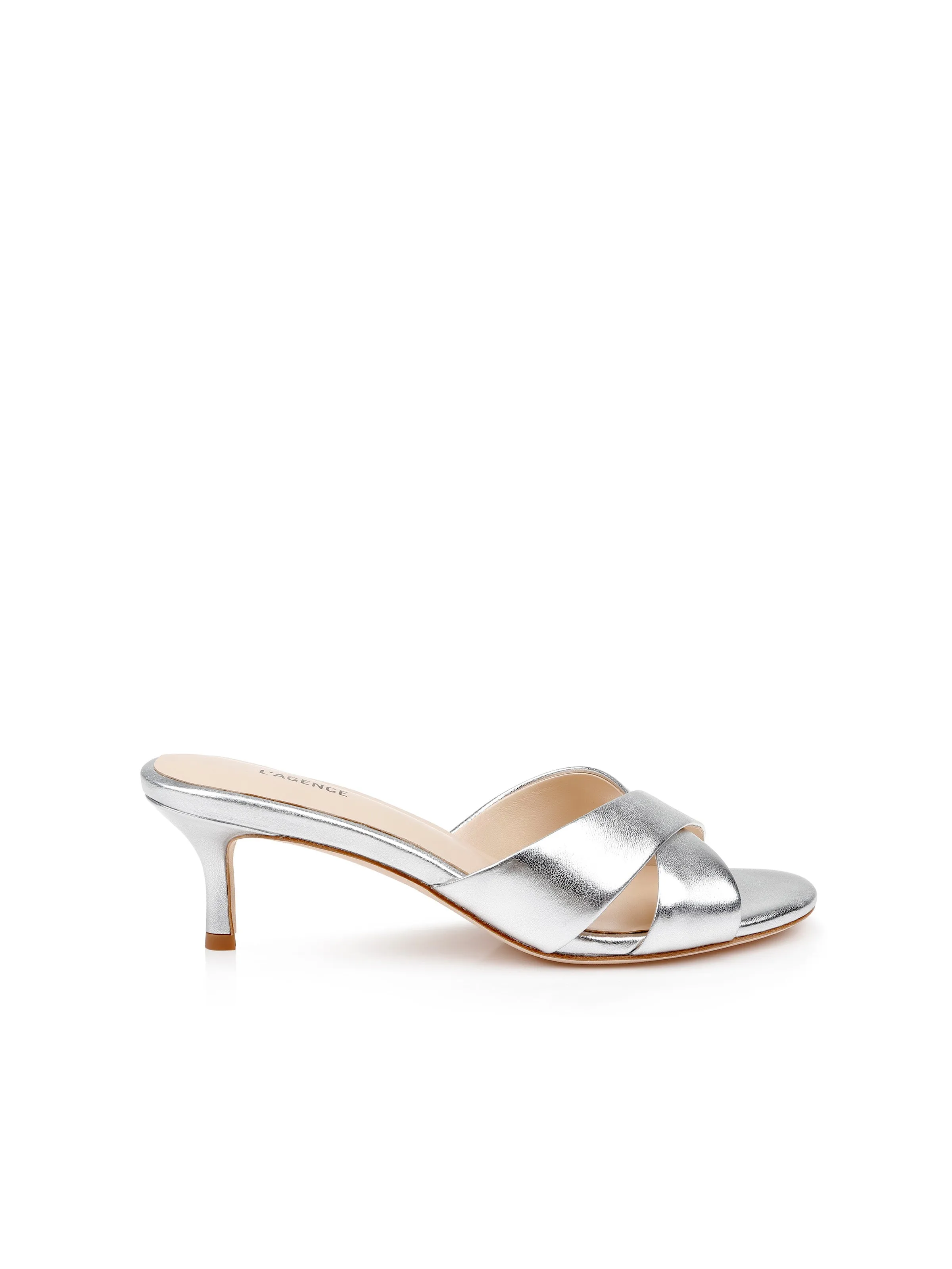 Aveline Kitten-Heel Sandal sold by L'AGENCE