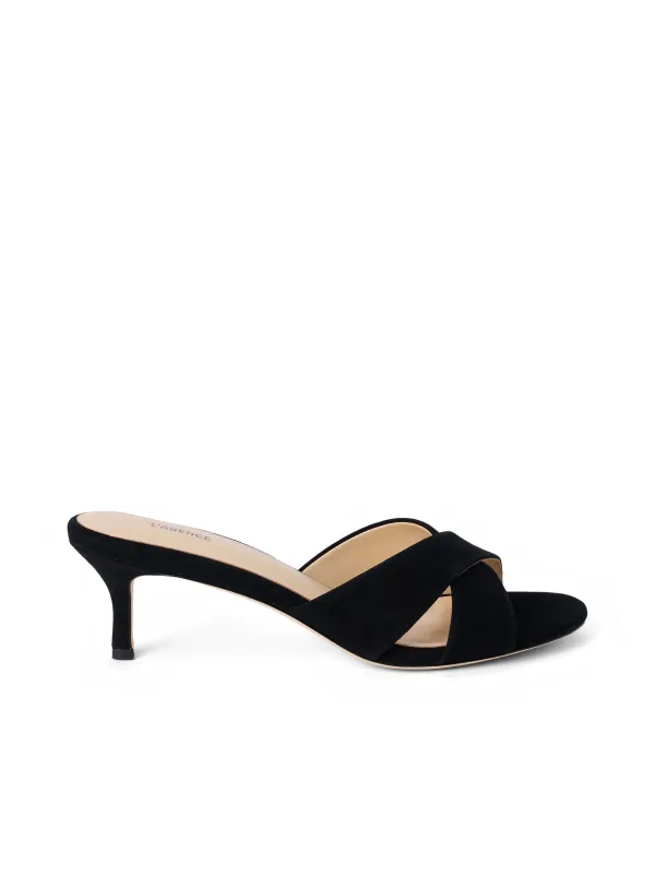 Aveline Kitten-Heel Sandal sold by L'AGENCE