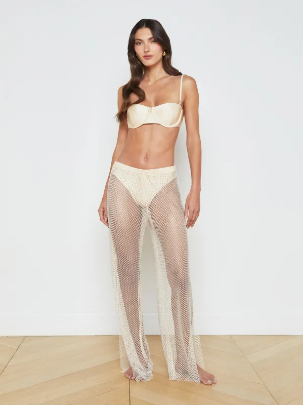 Noemi Mesh Cover-Up Pant sold by L'AGENCE