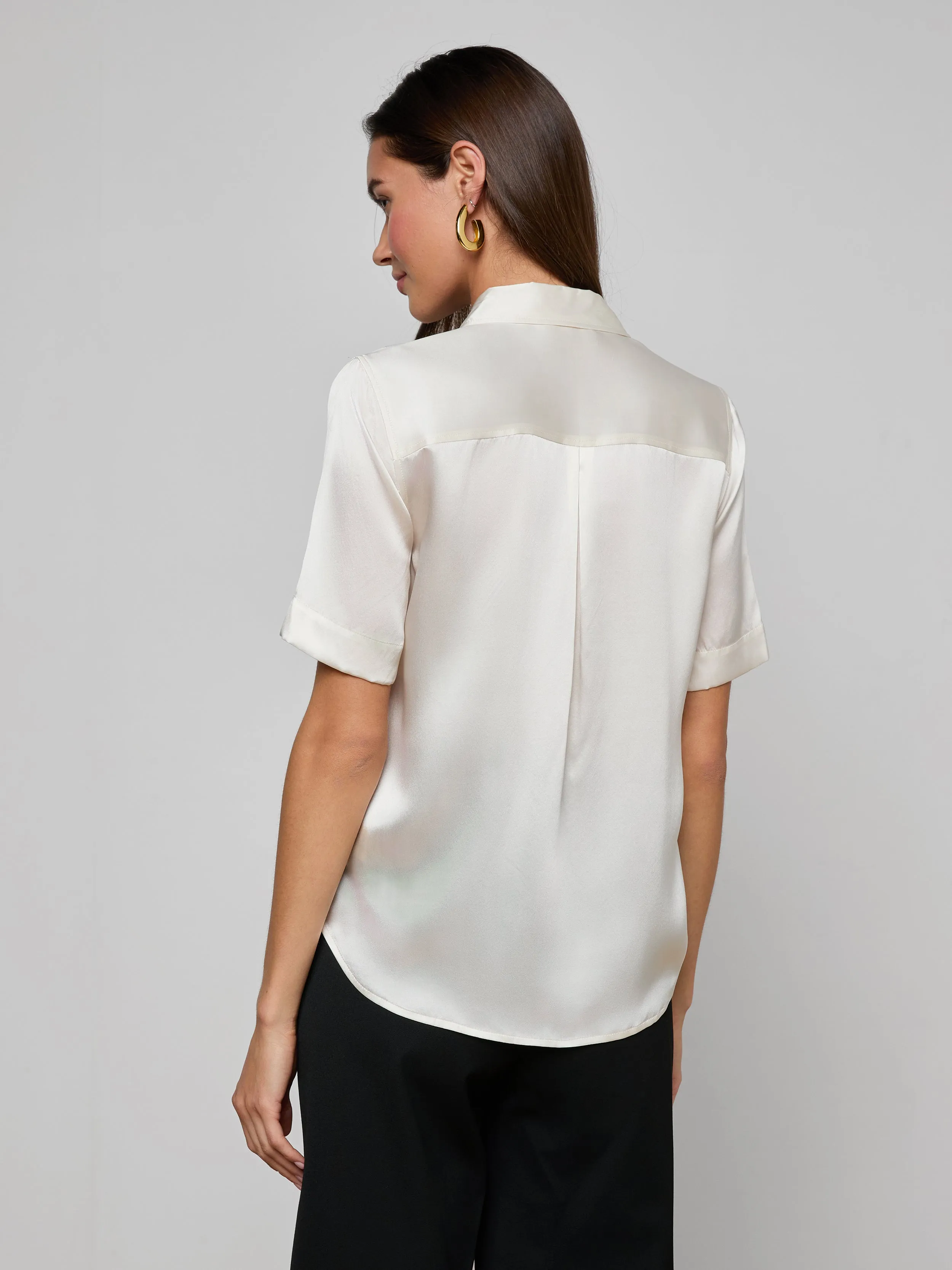 Ellah Silk Blouse sold by L'AGENCE product image thumbnail 5