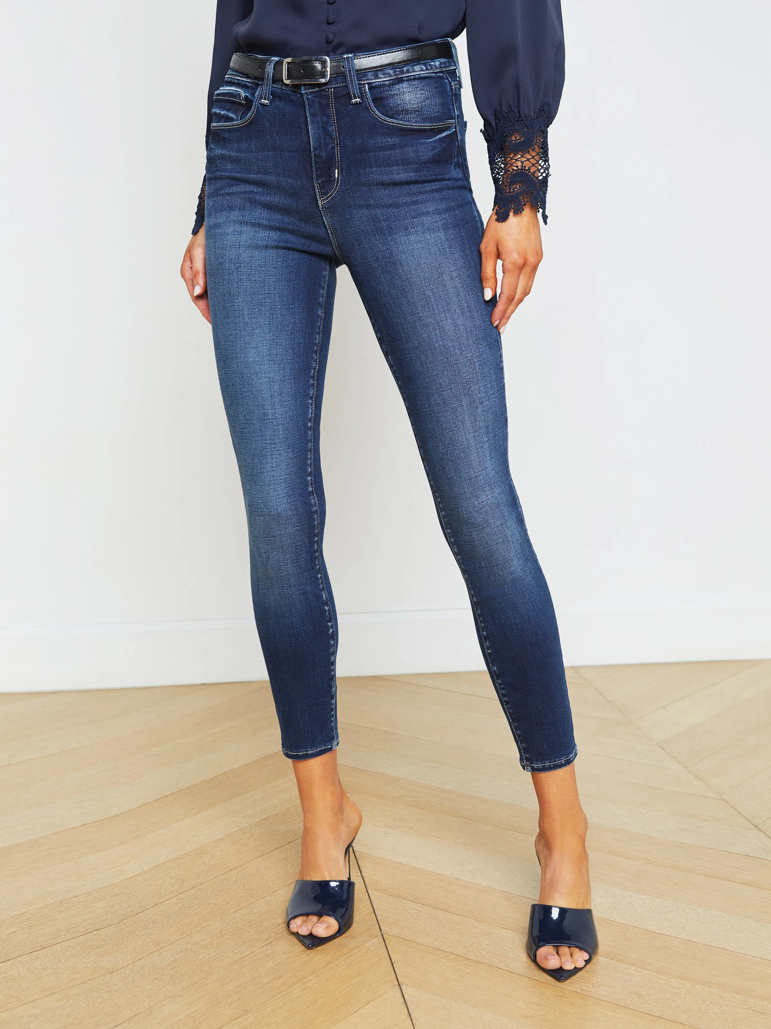 Margot Cropped Skinny Jean sold by L'AGENCE product image thumbnail 2