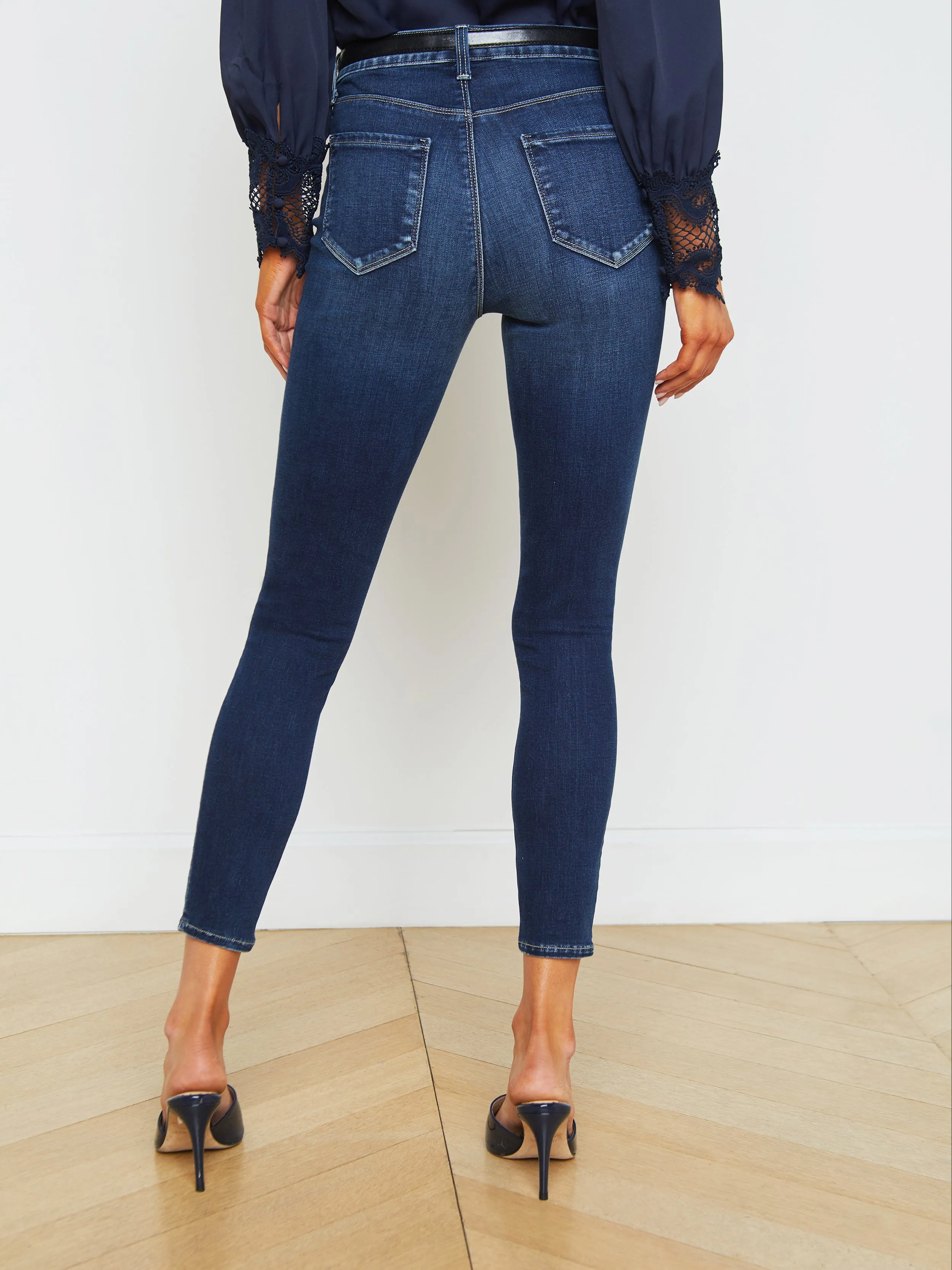 Margot Cropped Skinny Jean sold by L'AGENCE product image thumbnail 4