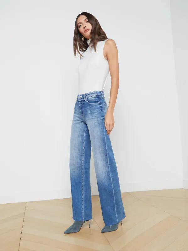 Scottie Wide-Leg Jean sold by L'AGENCE