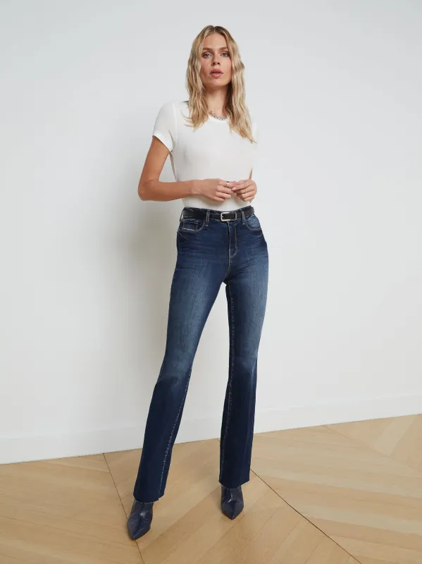 Ruth Straight-Leg Jean sold by L'AGENCE