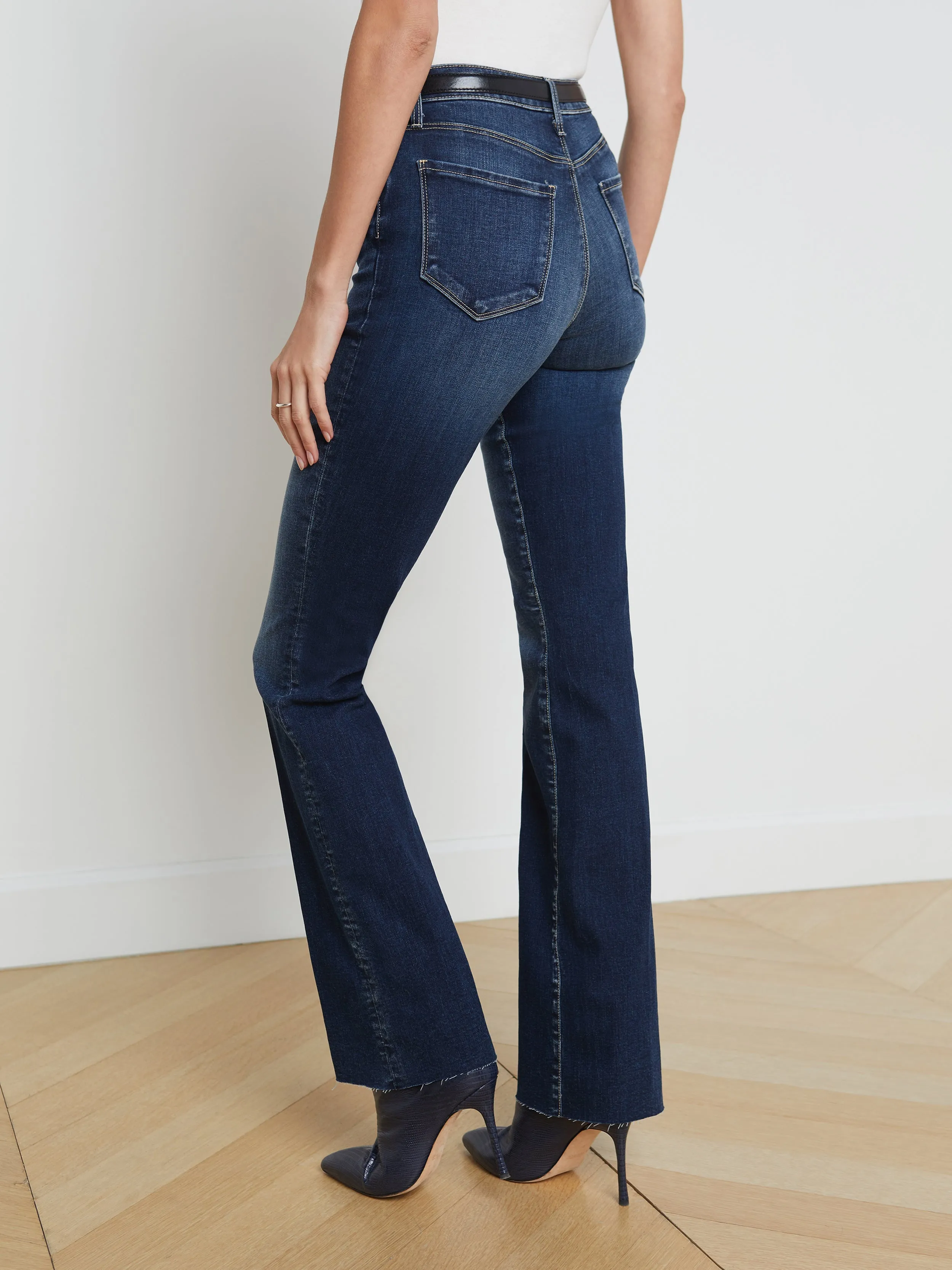 Ruth Straight-Leg Jean sold by L'AGENCE product image thumbnail 5