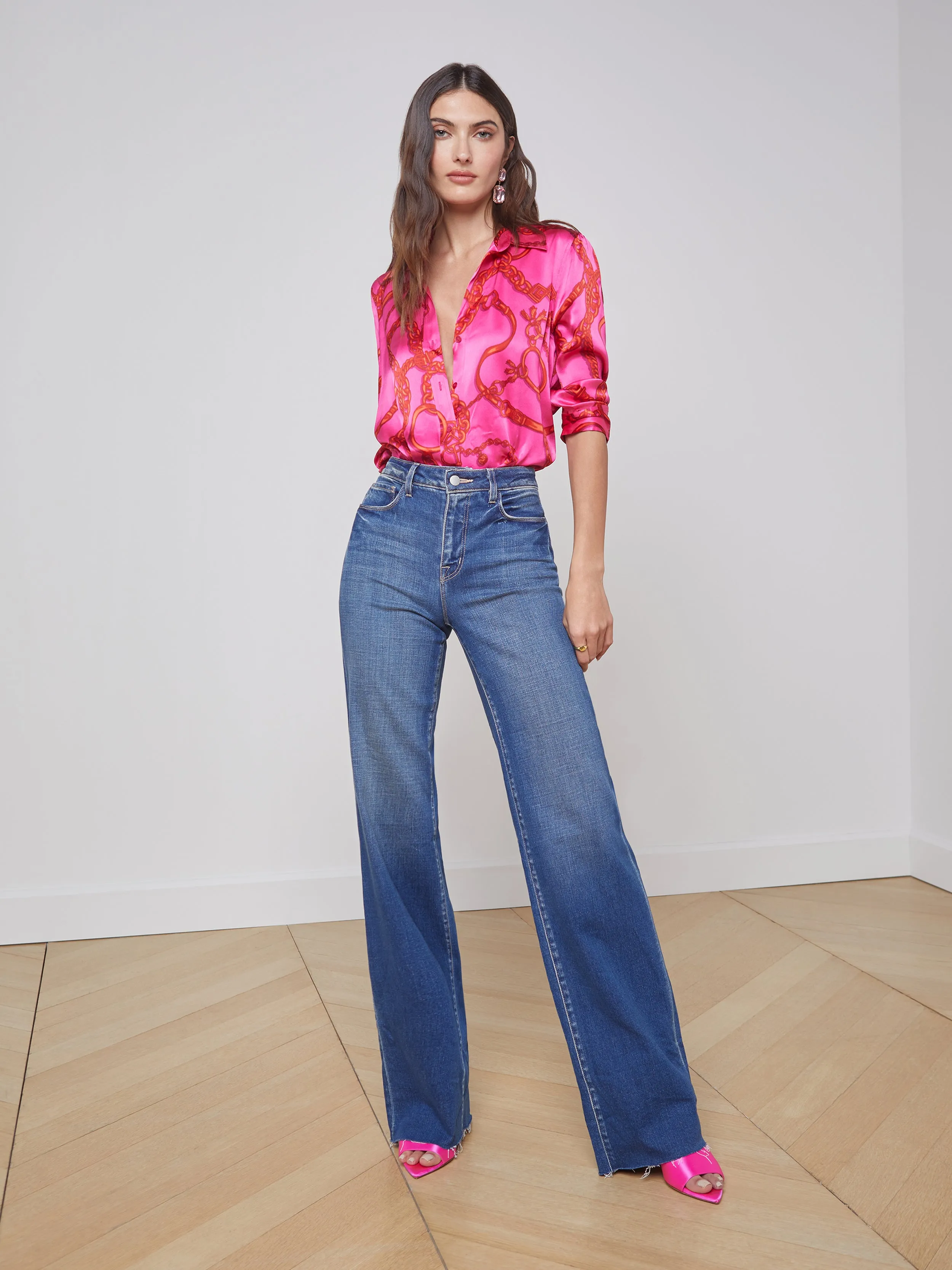 Scottie Wide-Leg Jean sold by L'AGENCE