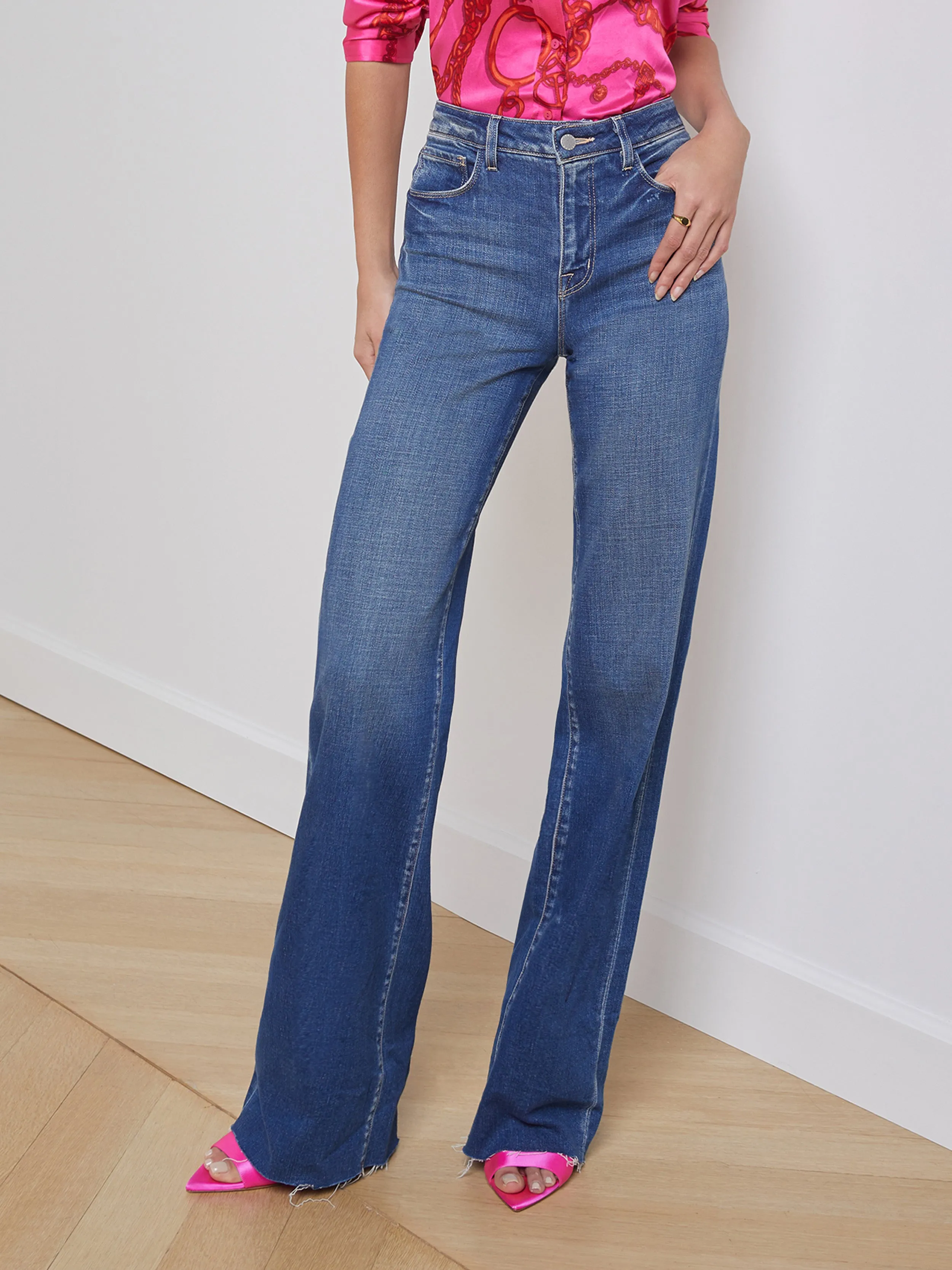 Scottie Wide-Leg Jean sold by L'AGENCE product image thumbnail 2