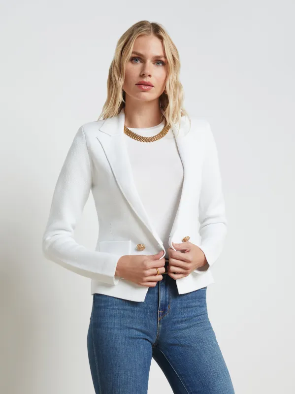 Sofia Knit Blazer sold by L'AGENCE