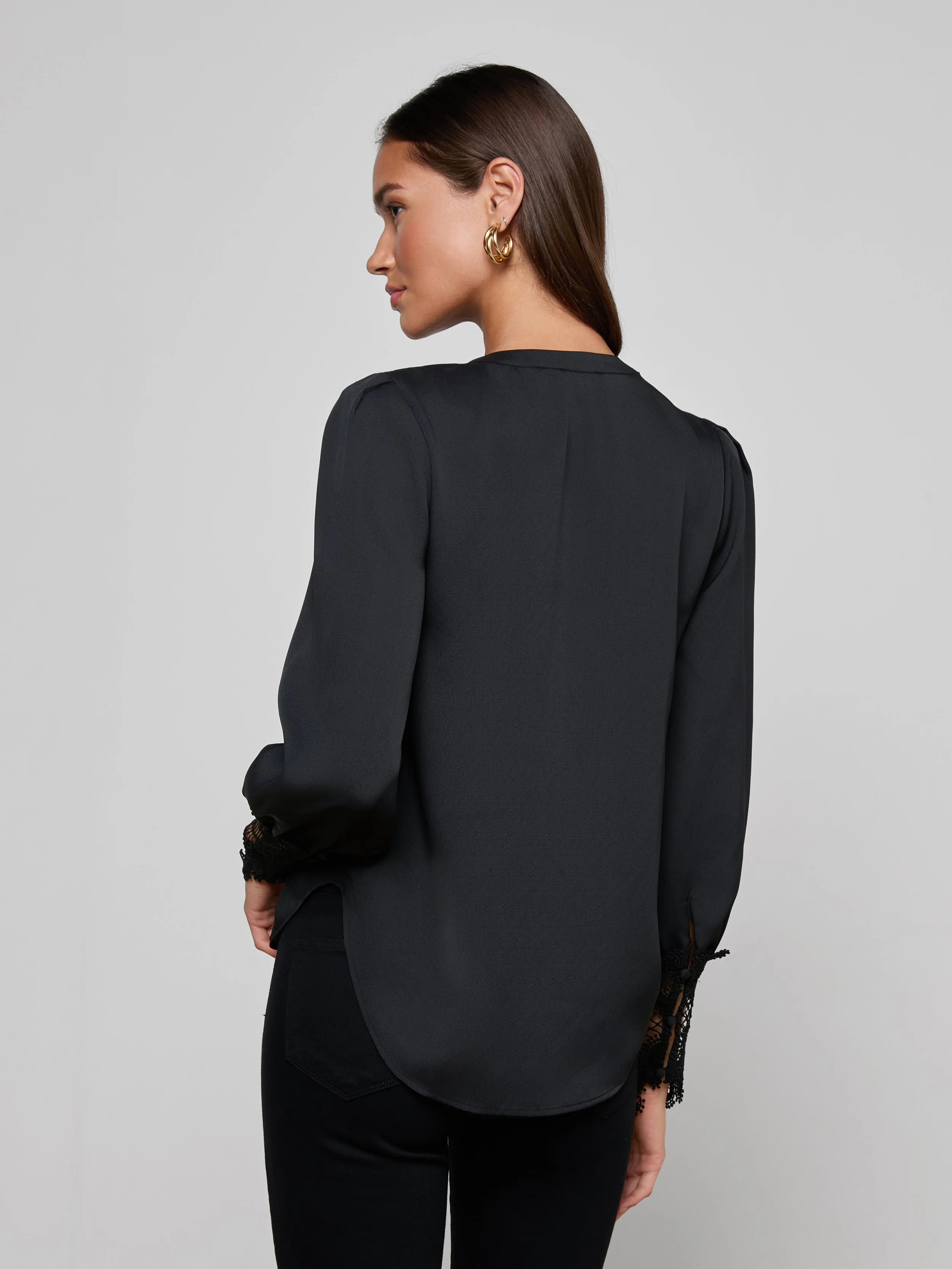 Ava Blouse sold by L'AGENCE product image thumbnail 4