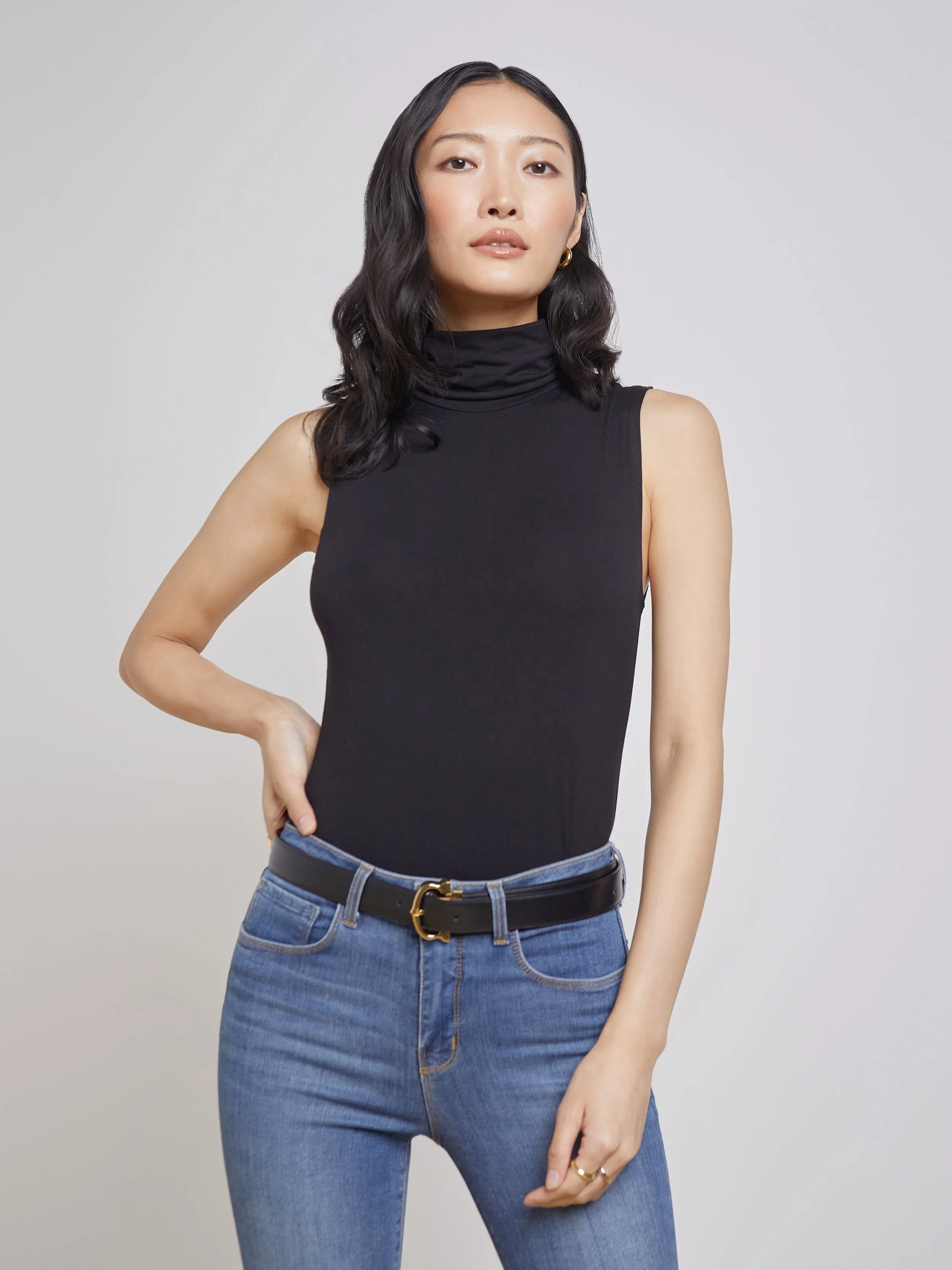 Ceci Sleeveless Turtleneck sold by L'AGENCE