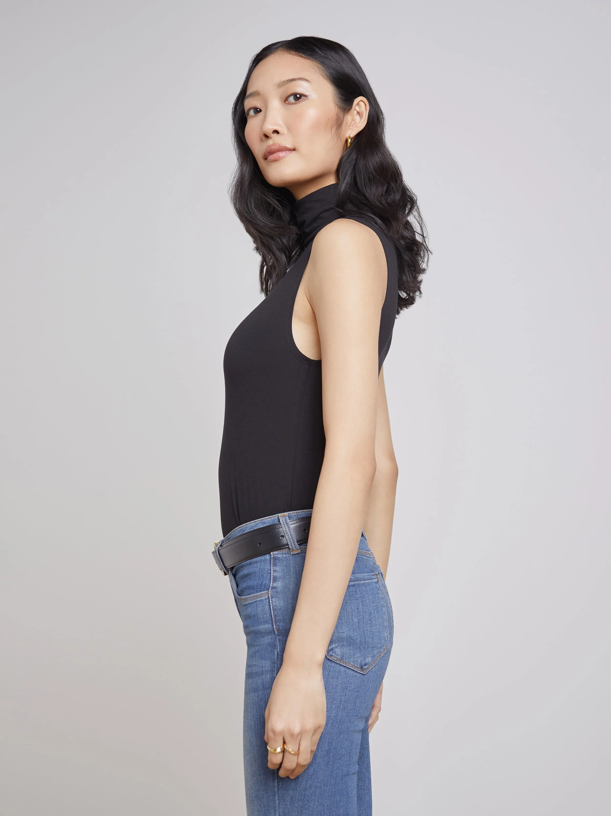 Ceci Sleeveless Turtleneck sold by L'AGENCE product image thumbnail 2