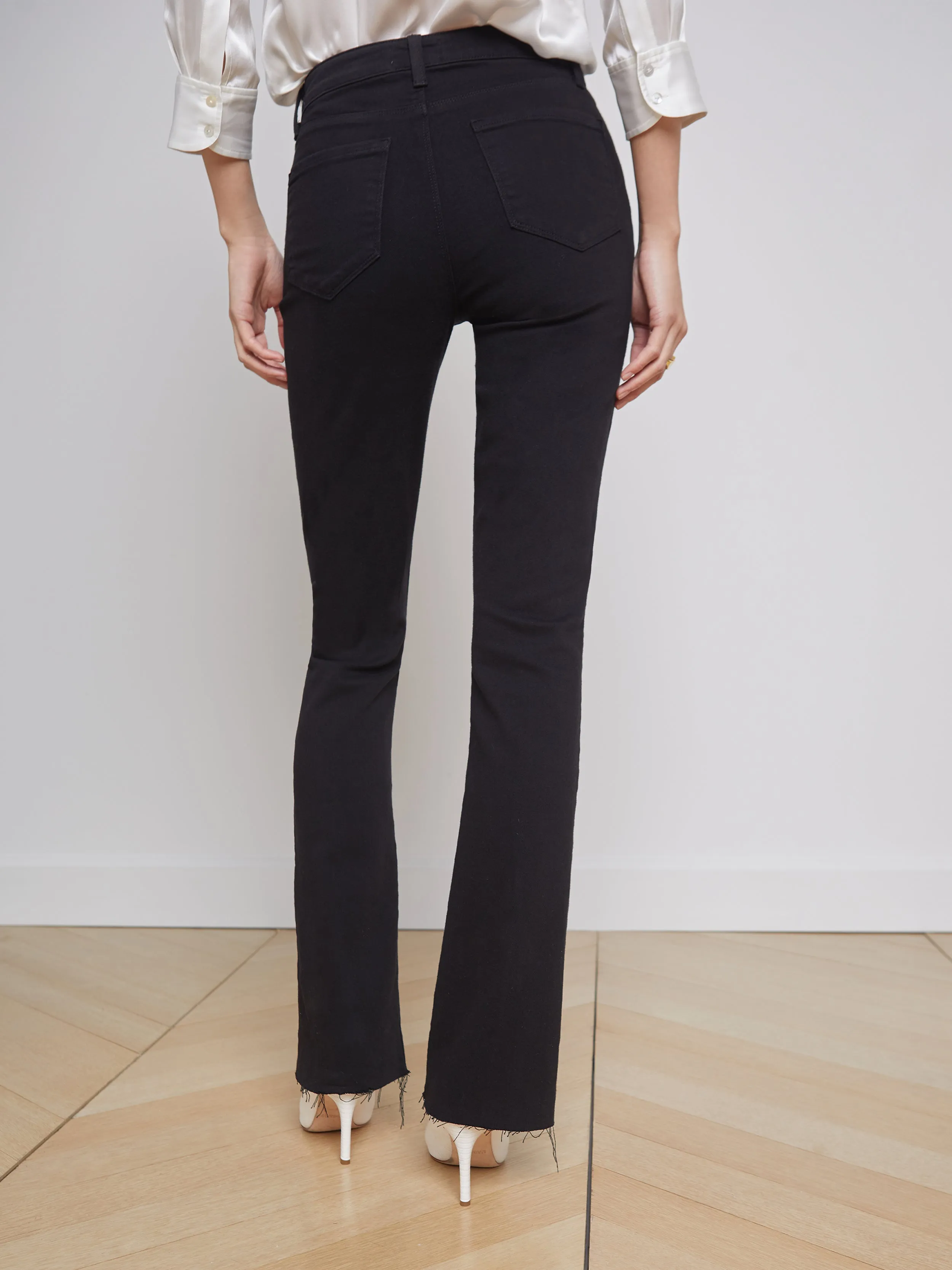 Ruth Straight-Leg Jean sold by L'AGENCE product image thumbnail 4