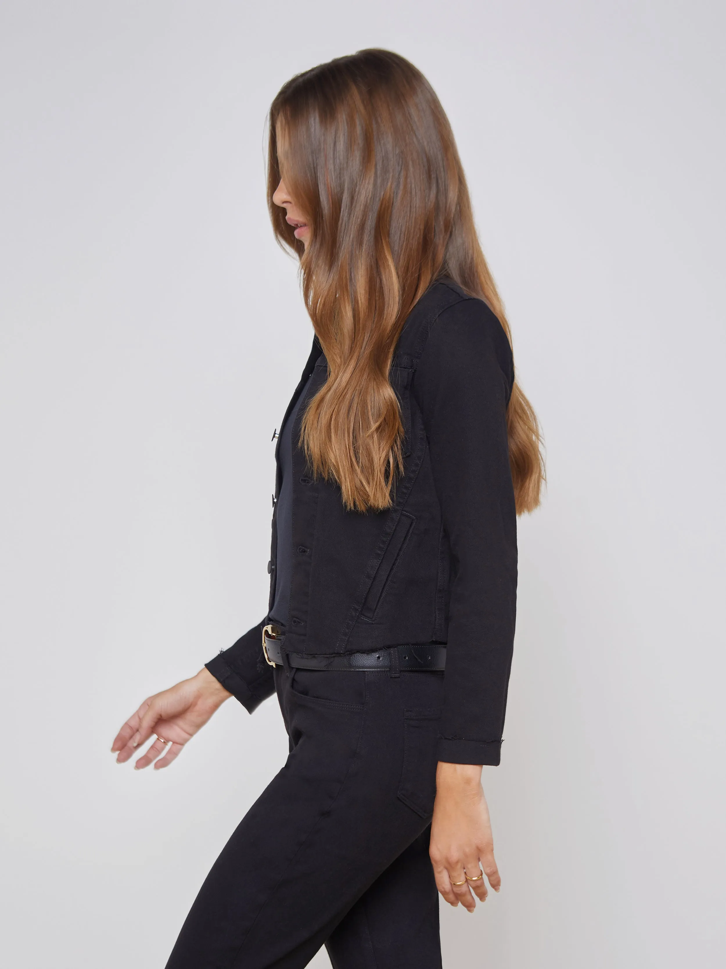 Janelle Jean Jacket sold by L'AGENCE product image thumbnail 3