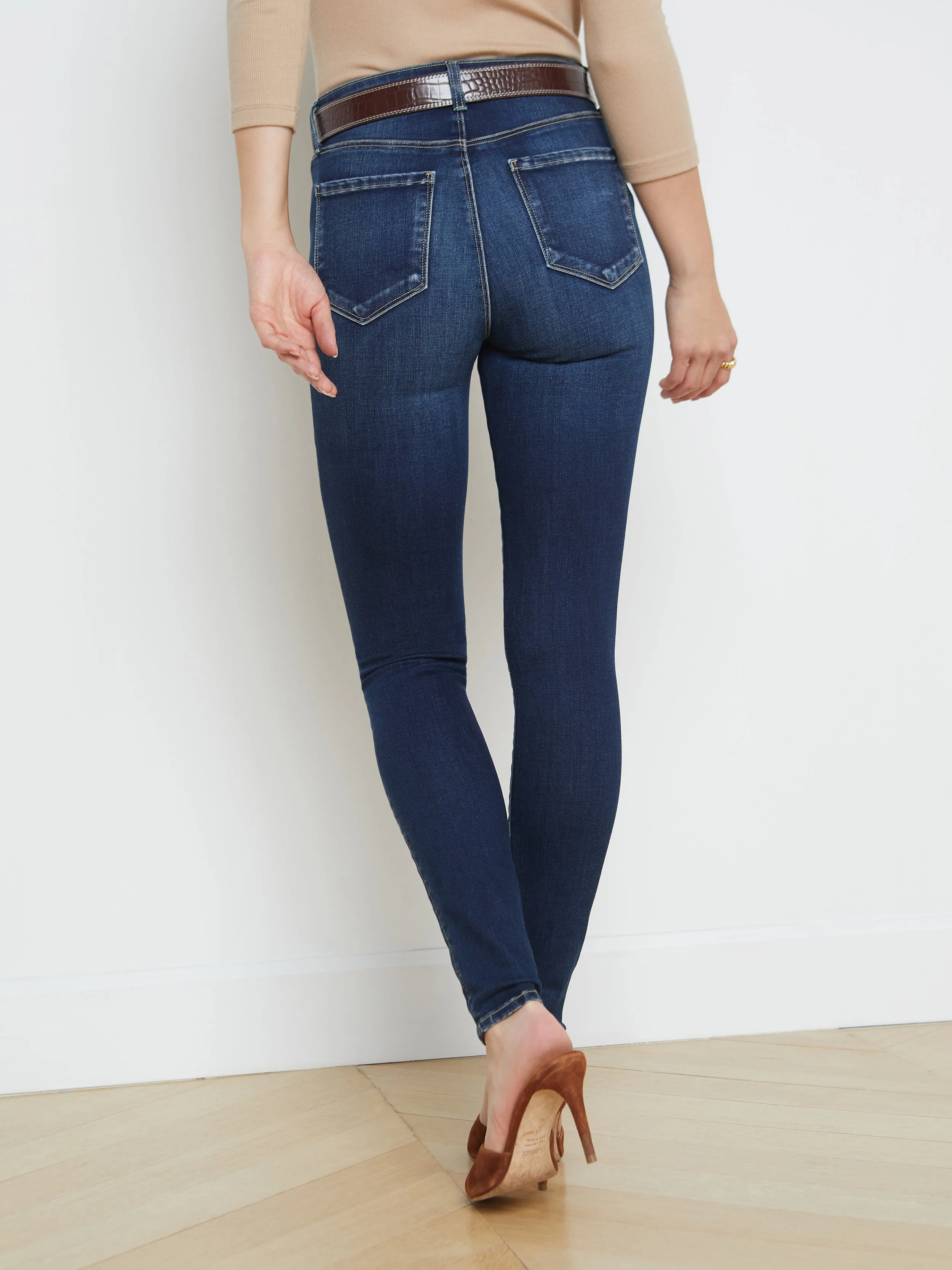 Marguerite Skinny Jean sold by L'AGENCE product image thumbnail 4