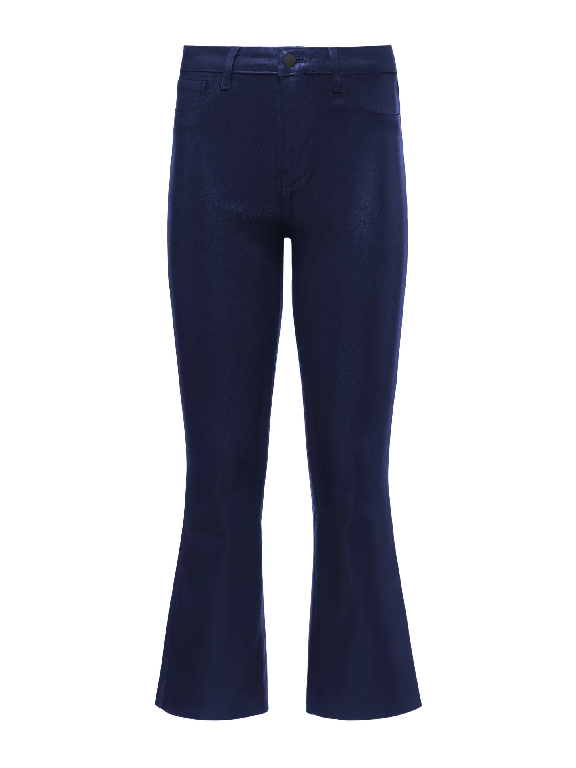 Kendra Coated Cropped Flare Jean sold by L'AGENCE product image thumbnail 5