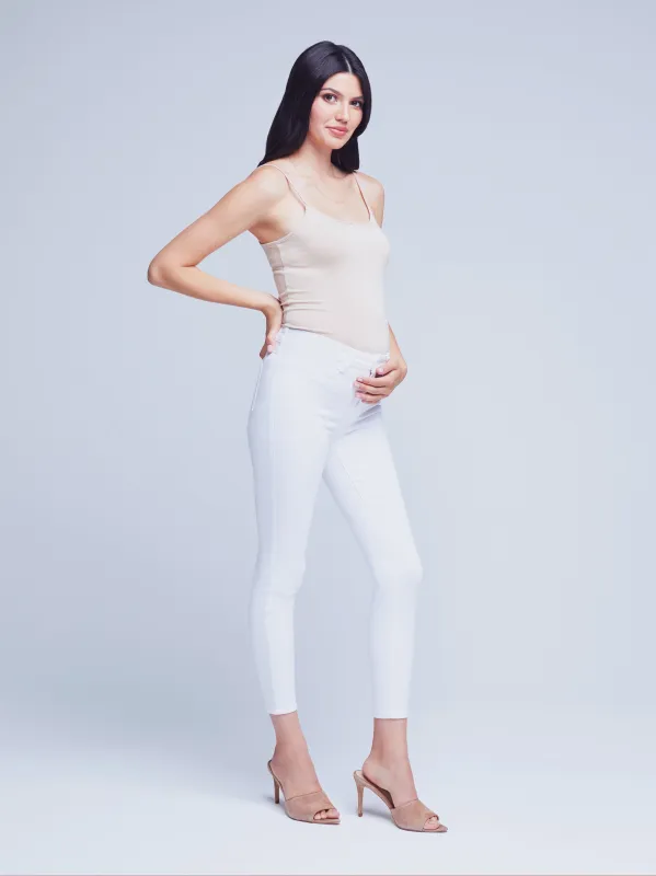 Margot Maternity Cropped Skinny Jean sold by L'AGENCE