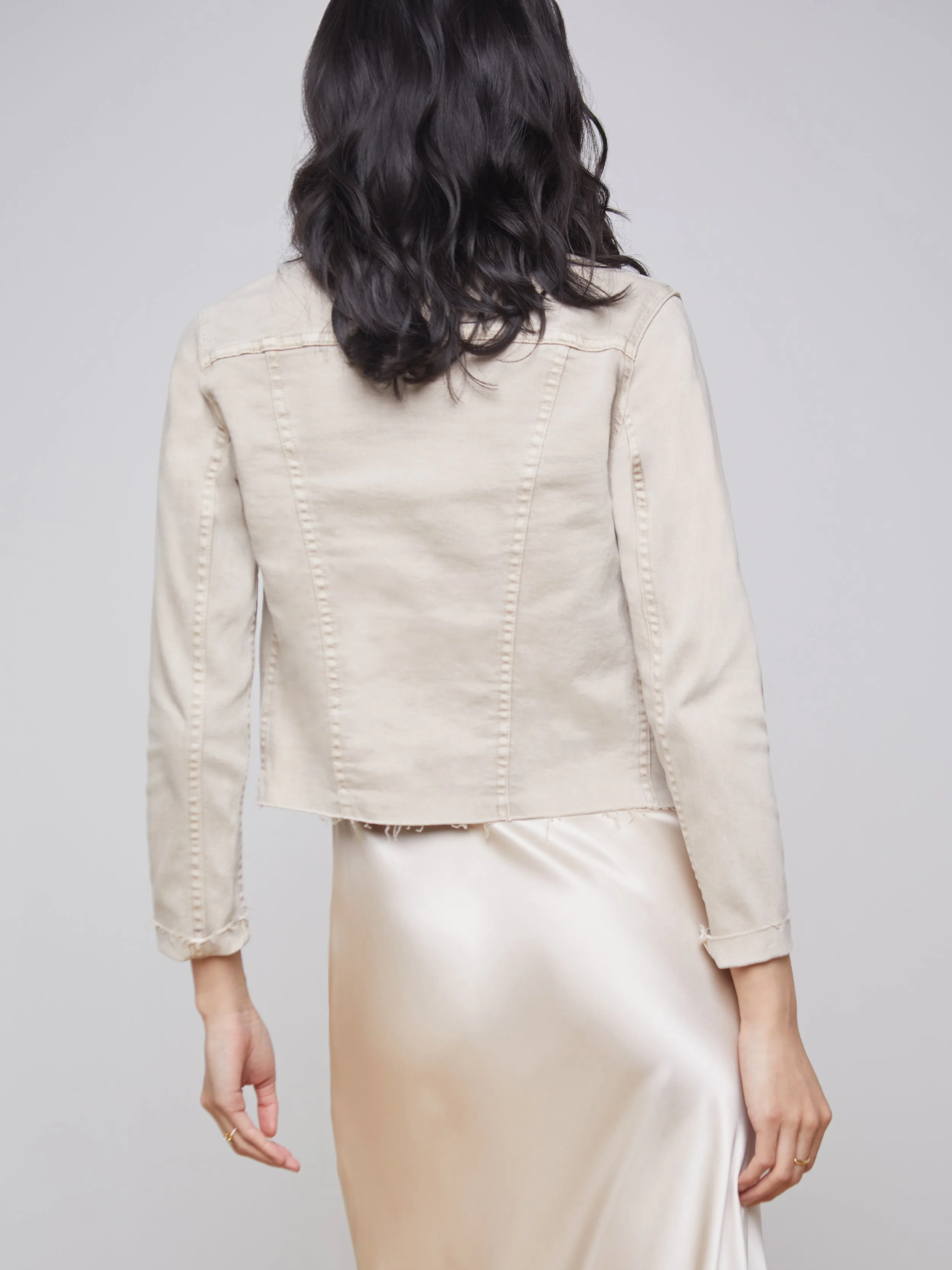 Janelle Jean Jacket sold by L'AGENCE product image thumbnail 3
