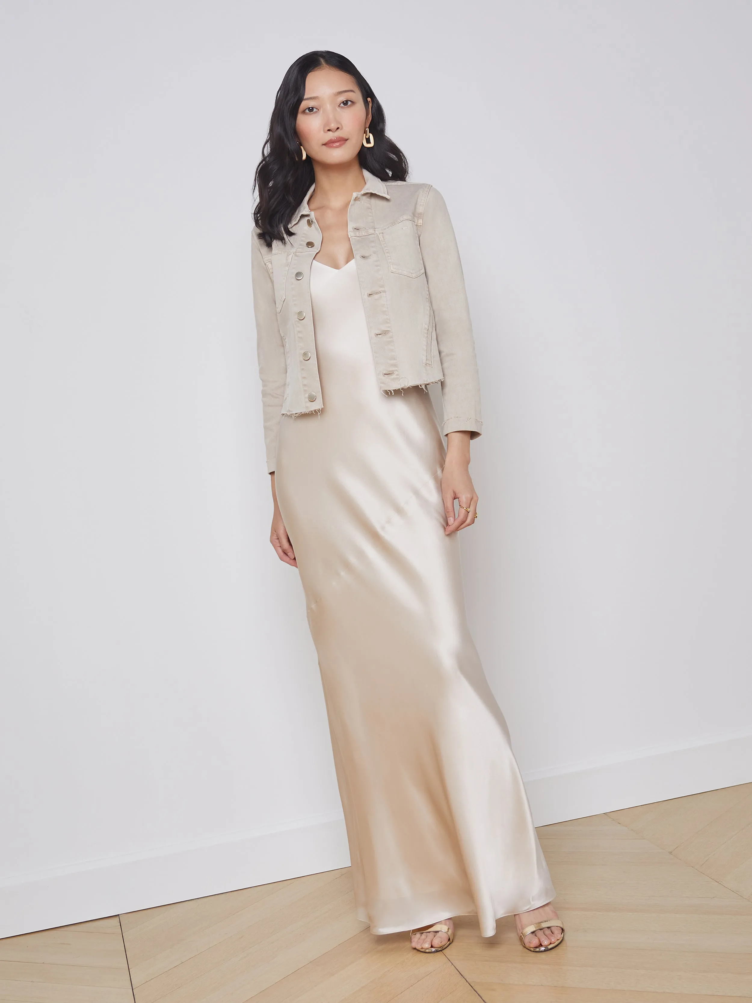 Janelle Jean Jacket sold by L'AGENCE product image thumbnail 2