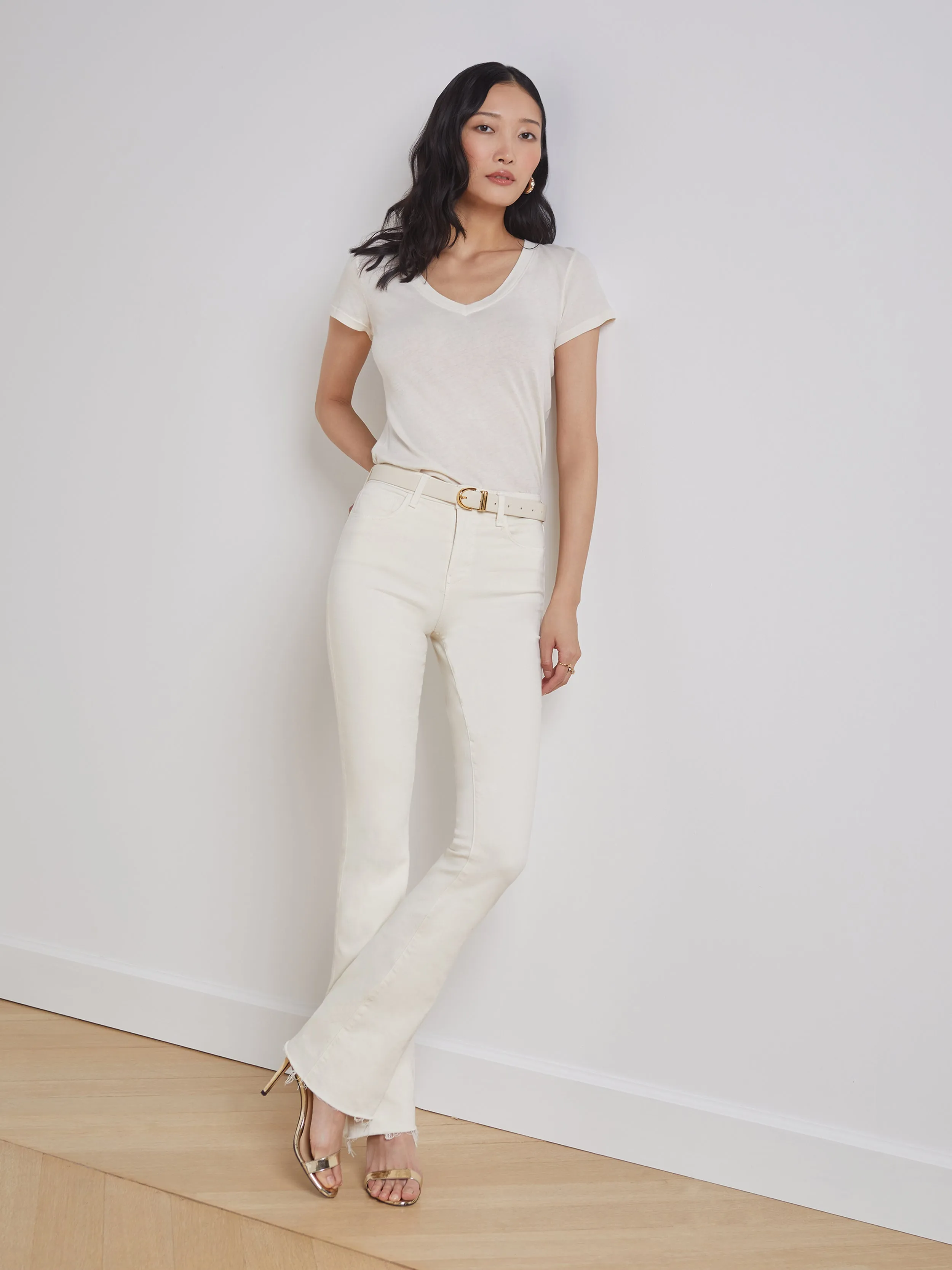 Ruth Straight-Leg Jean sold by L'AGENCE