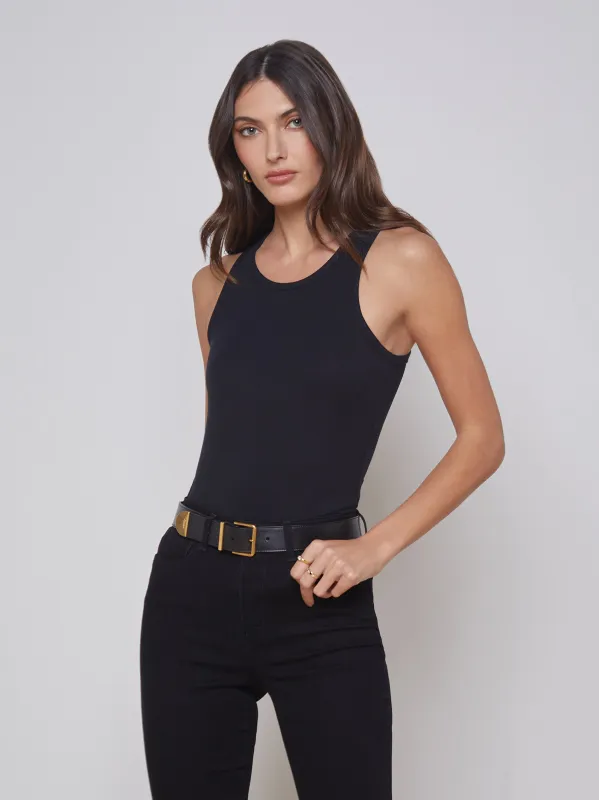 Nia Ribbed Tank sold by L'AGENCE