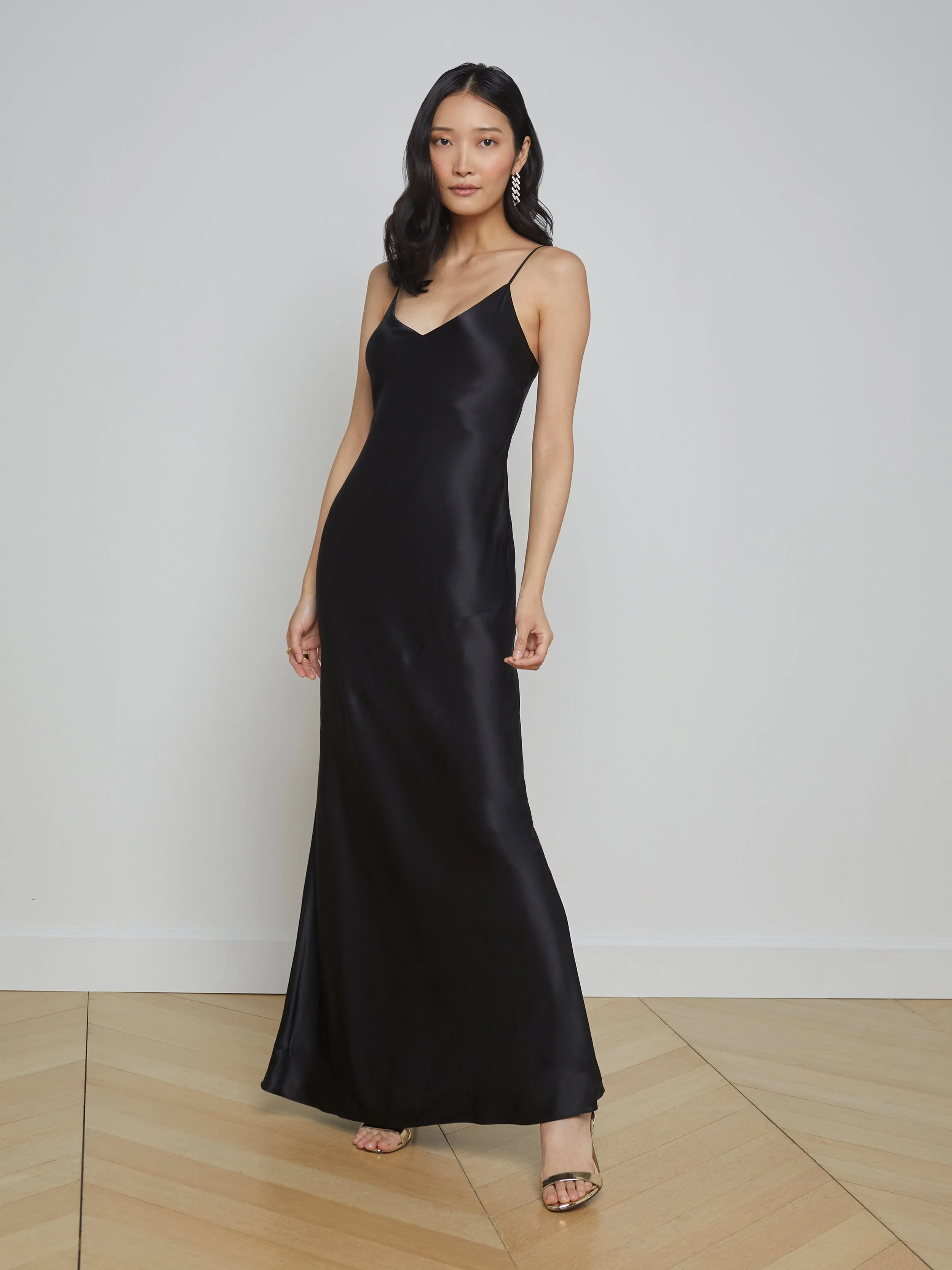 Serita Silk Gown sold by L'AGENCE
