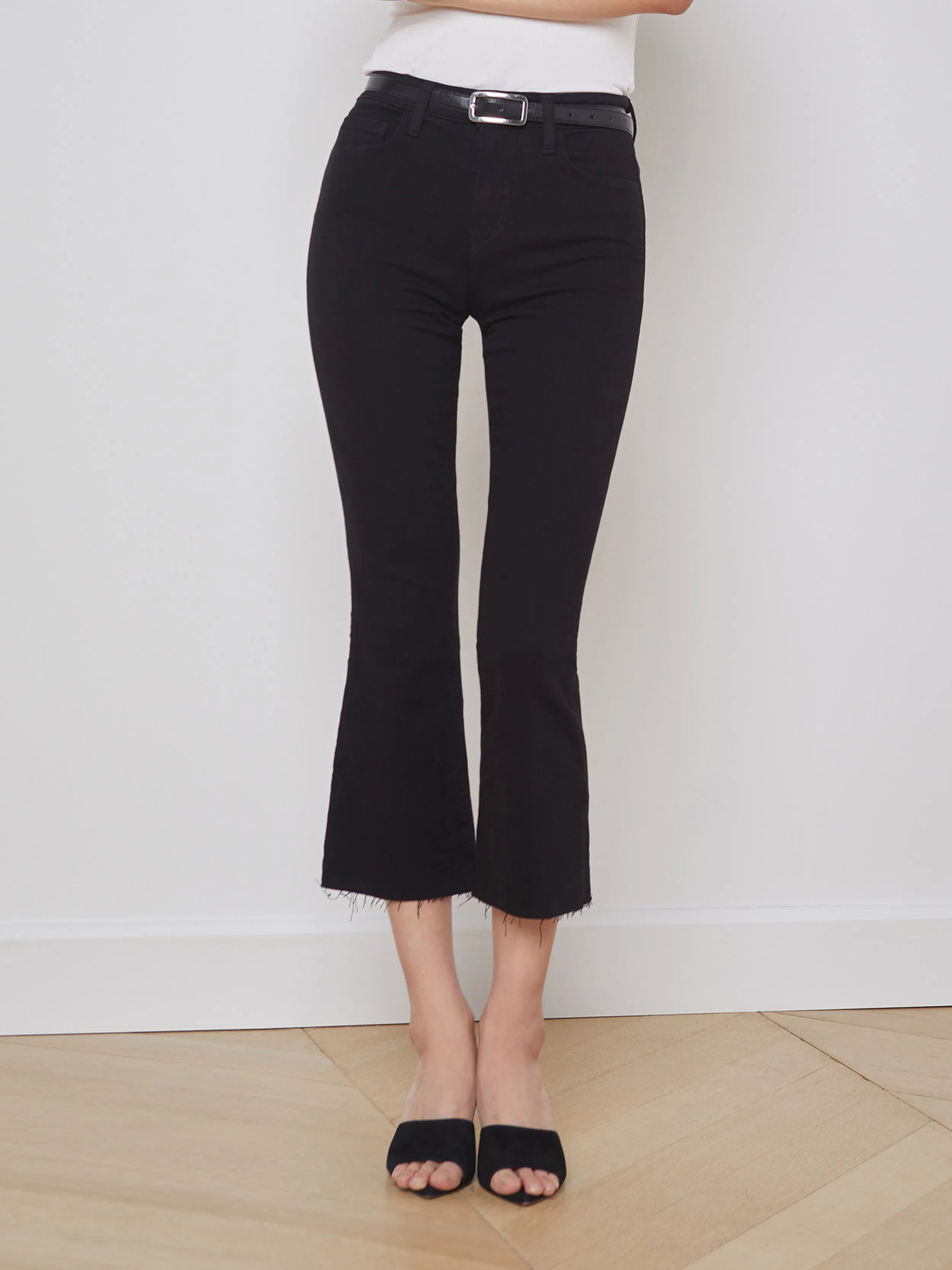 Kendra Cropped Flare Jean sold by L'AGENCE product image thumbnail 2