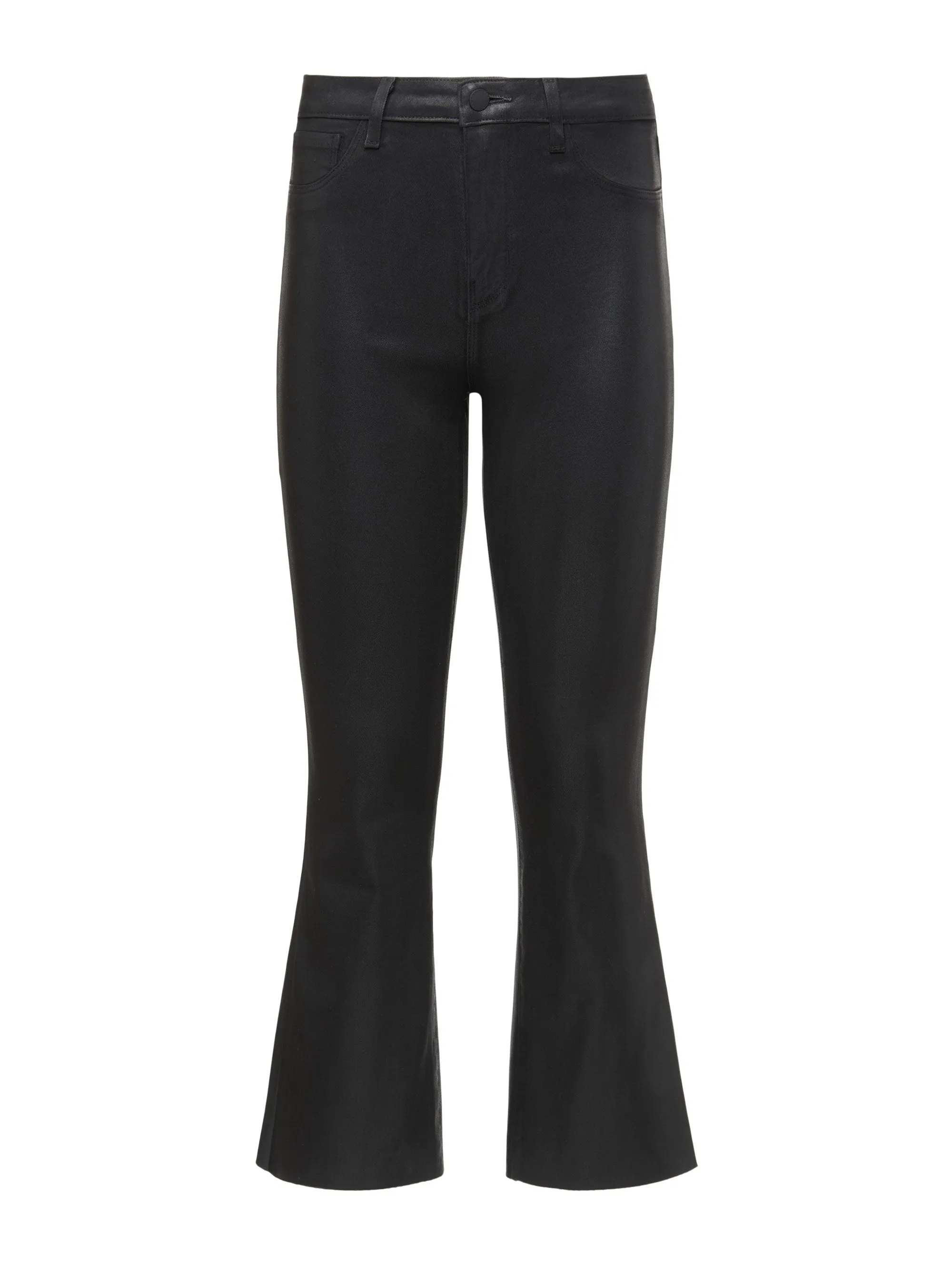 Kendra Coated Cropped Flare Jean sold by L'AGENCE product image thumbnail 5