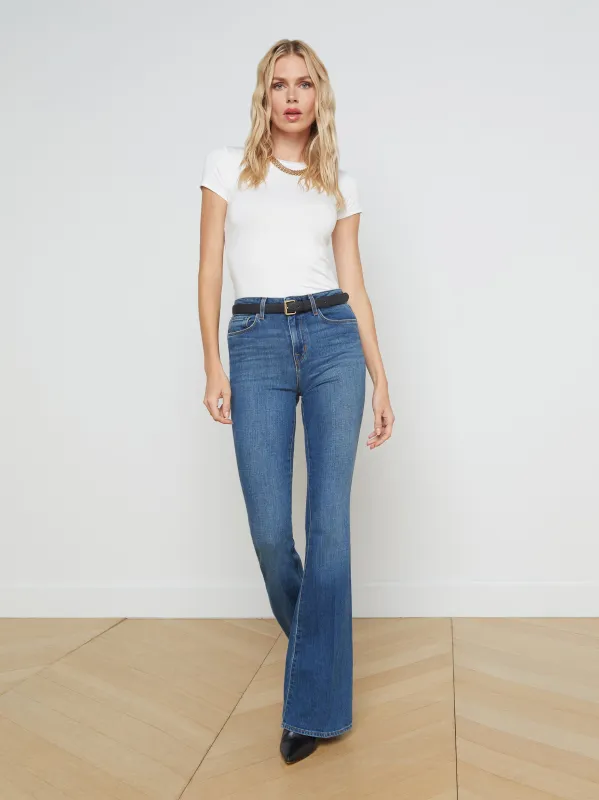 Bell Flare Jean sold by L'AGENCE