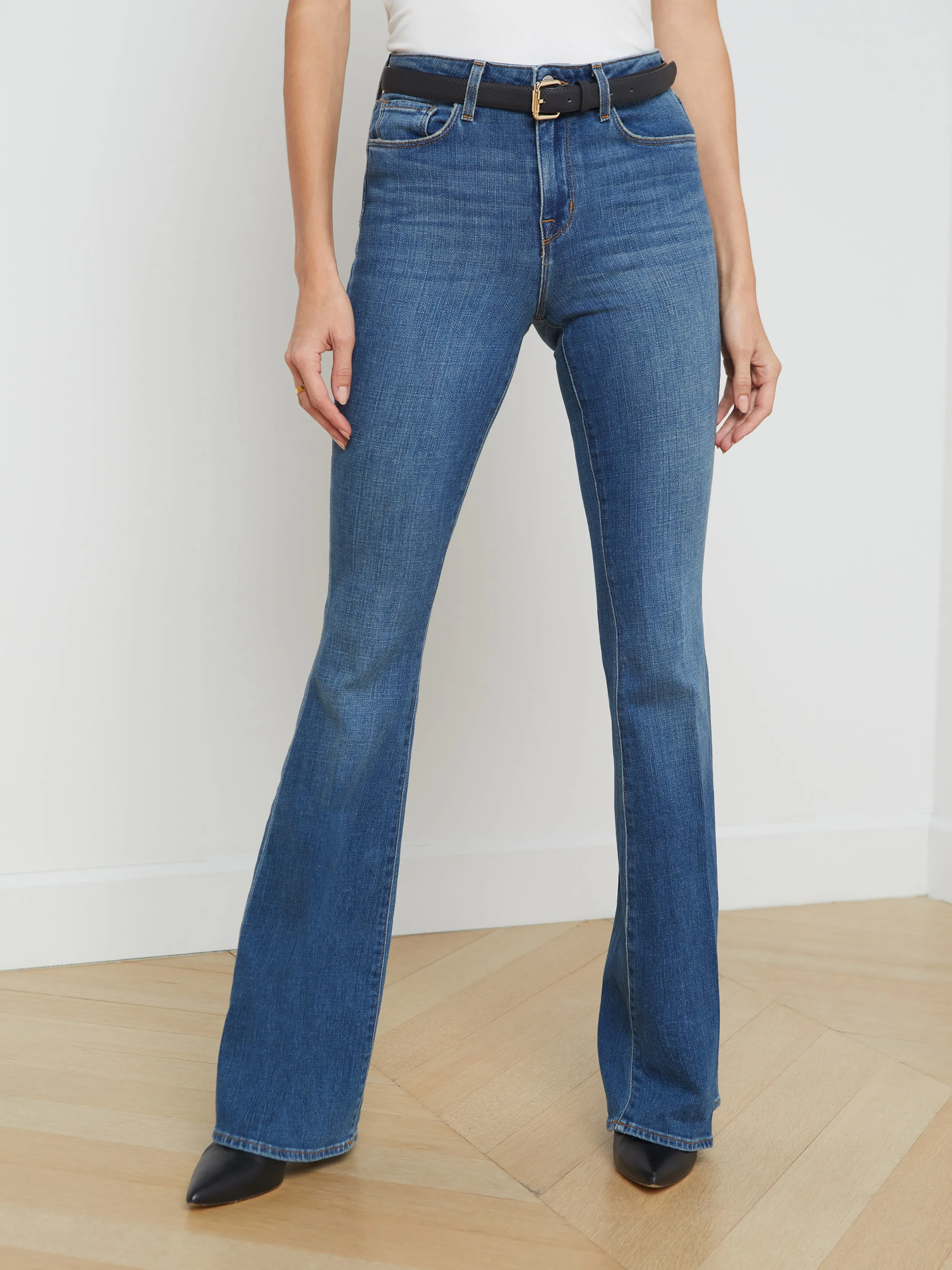 Bell Flare Jean sold by L'AGENCE product image thumbnail 2