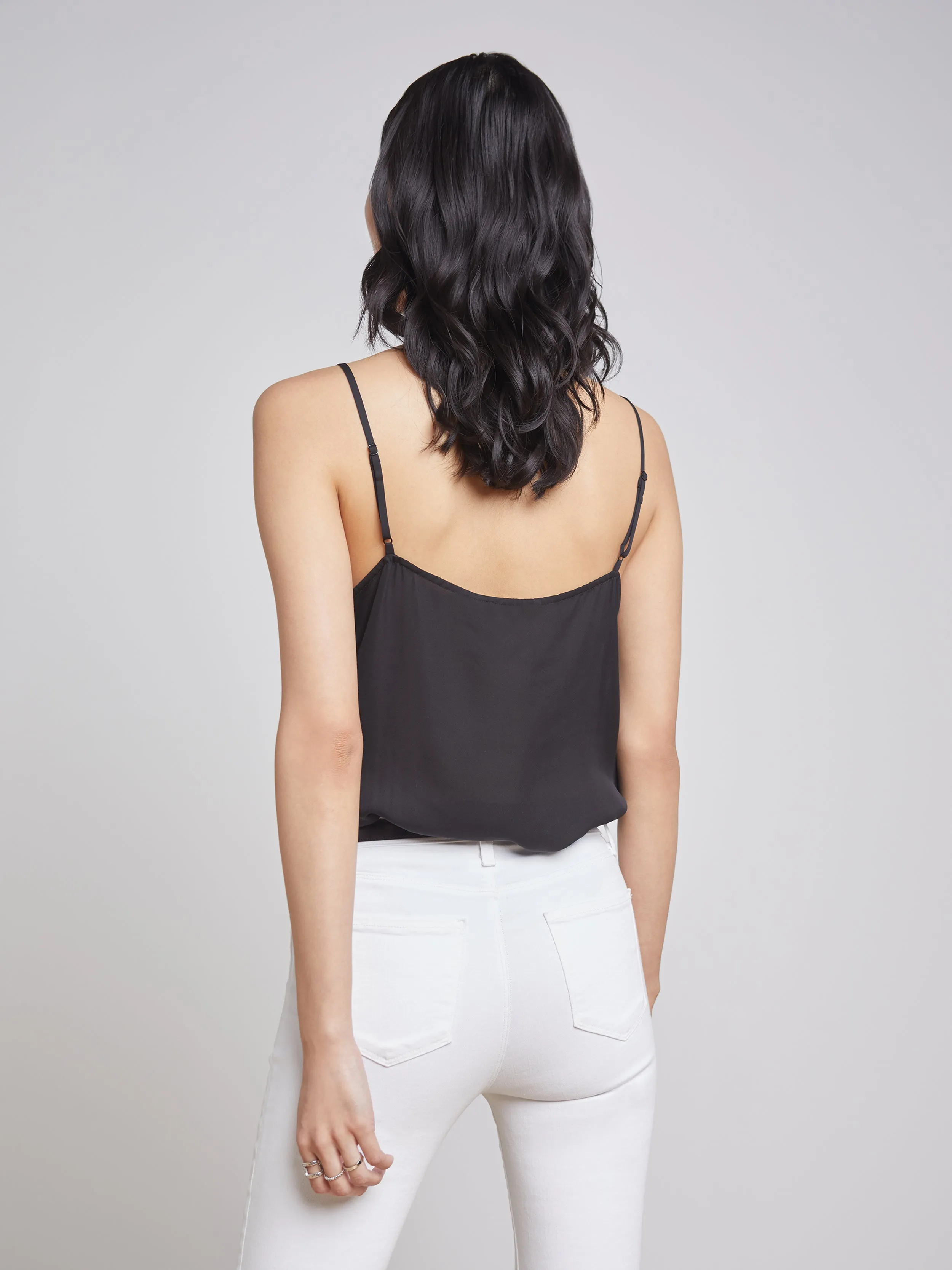 Gabriella Silk Camisole sold by L'AGENCE product image thumbnail 4