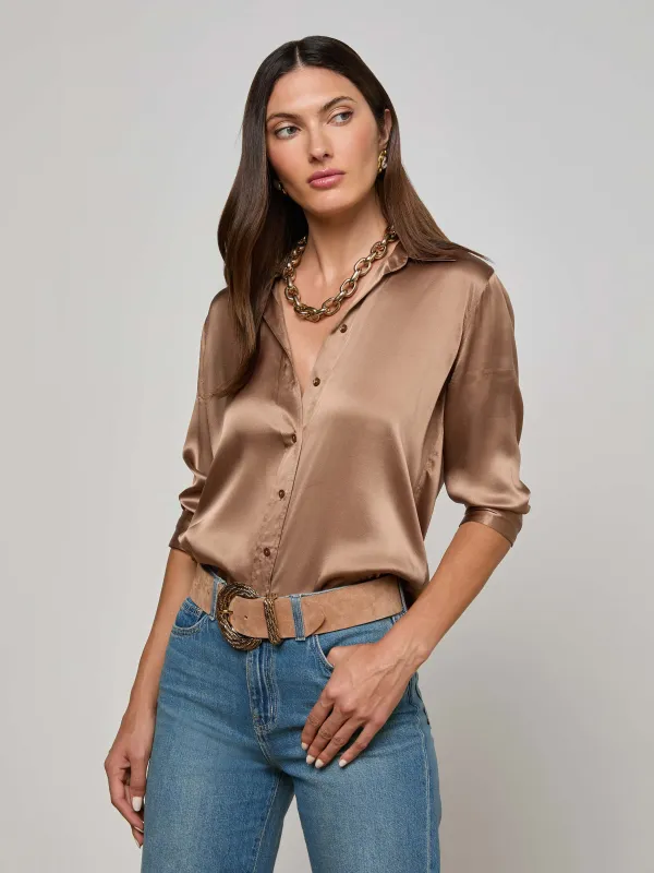 Dani Silk Blouse sold by L'AGENCE