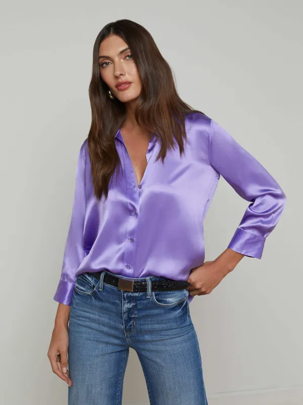 Dani Silk Blouse sold by L'AGENCE