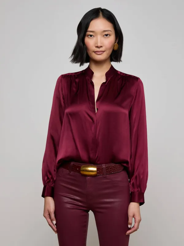 Bianca Silk Blouse sold by L'AGENCE