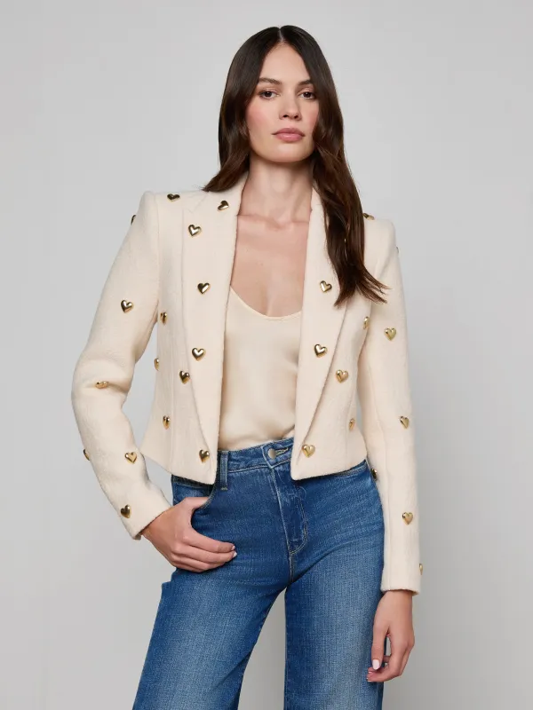 Jen Embellished Blazer sold by L'AGENCE