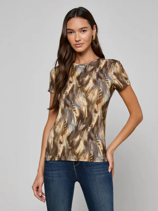 Ressi Fitted Tee sold by L'AGENCE