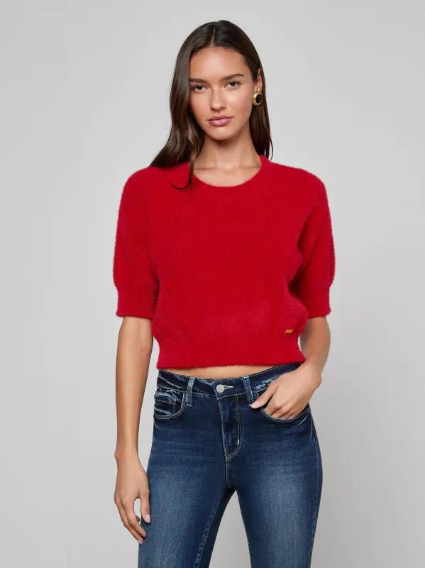 Guinevere Cropped Pullover sold by L'AGENCE