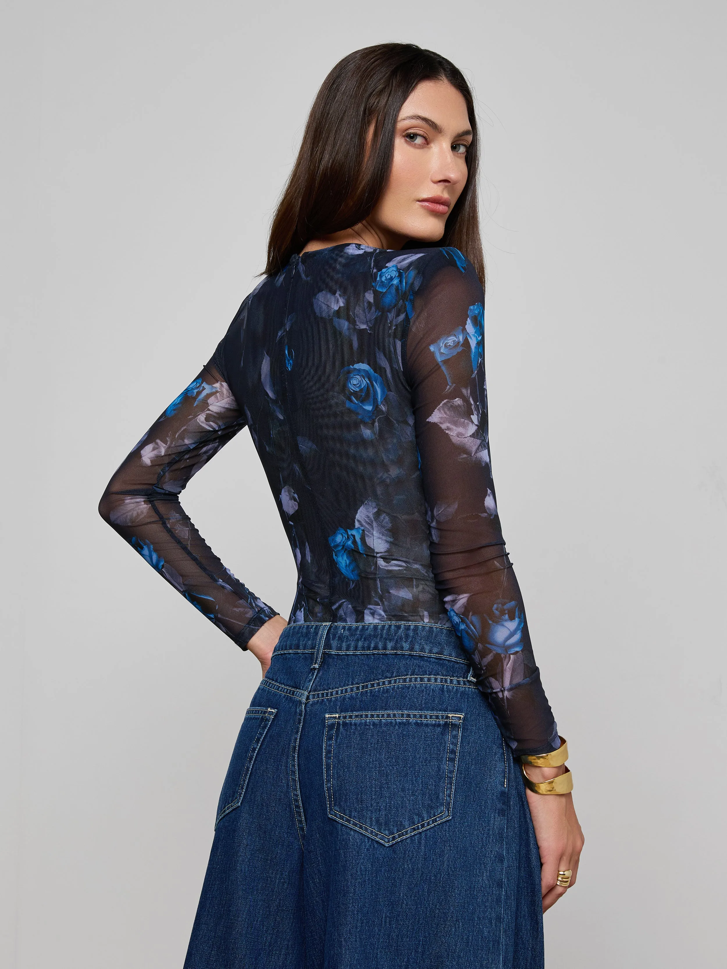 Trista Bodysuit sold by L'AGENCE product image thumbnail 4