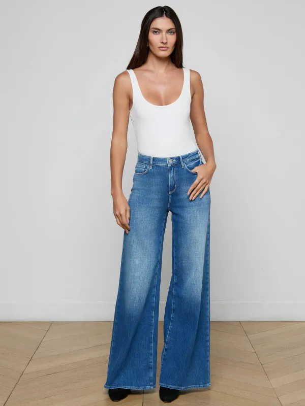 Quincy Wide-Leg Jean sold by L'AGENCE