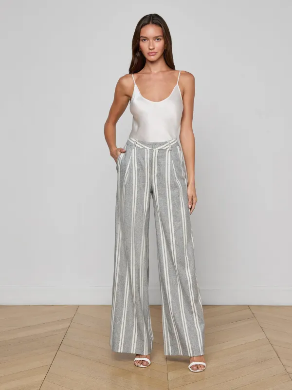 Allanah Striped Trouser sold by L'AGENCE