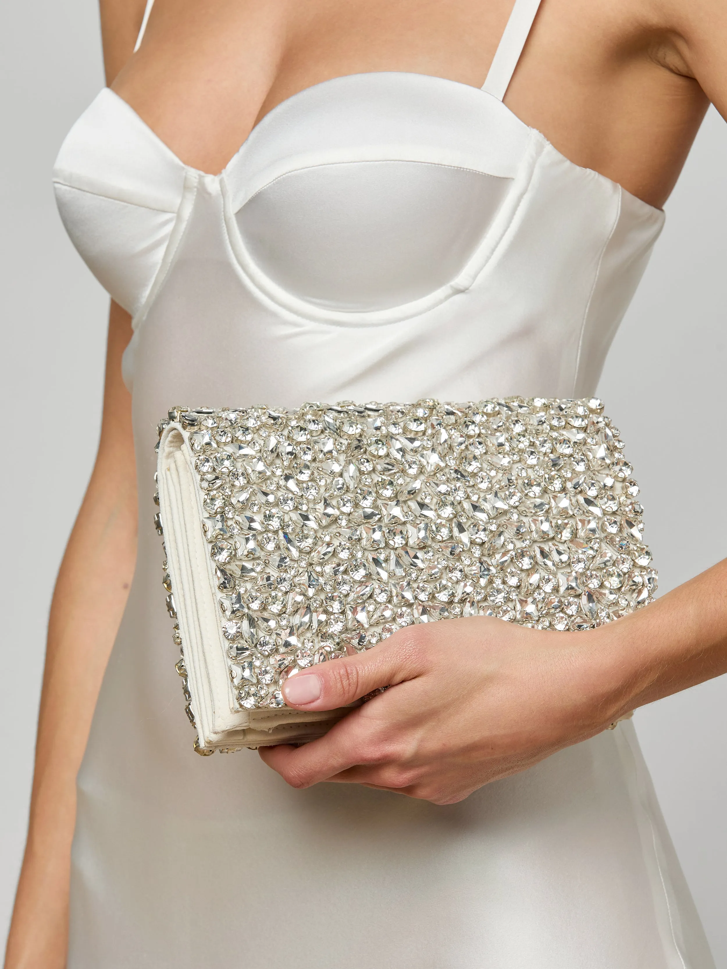 Verve Crystal Clutch sold by L'AGENCE product image thumbnail 2