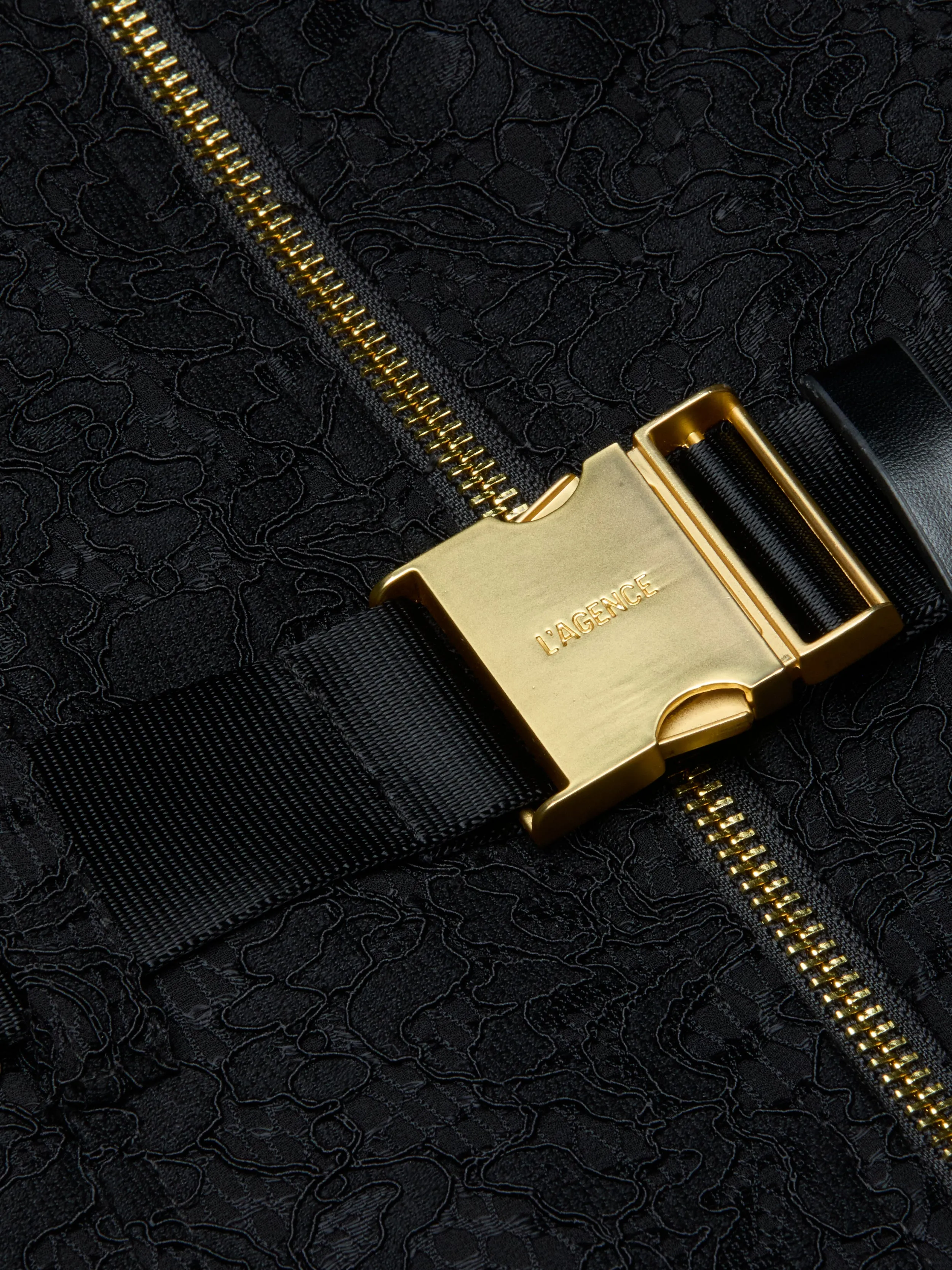 Kylo Lace Shirt Dress sold by L'AGENCE product image thumbnail 4